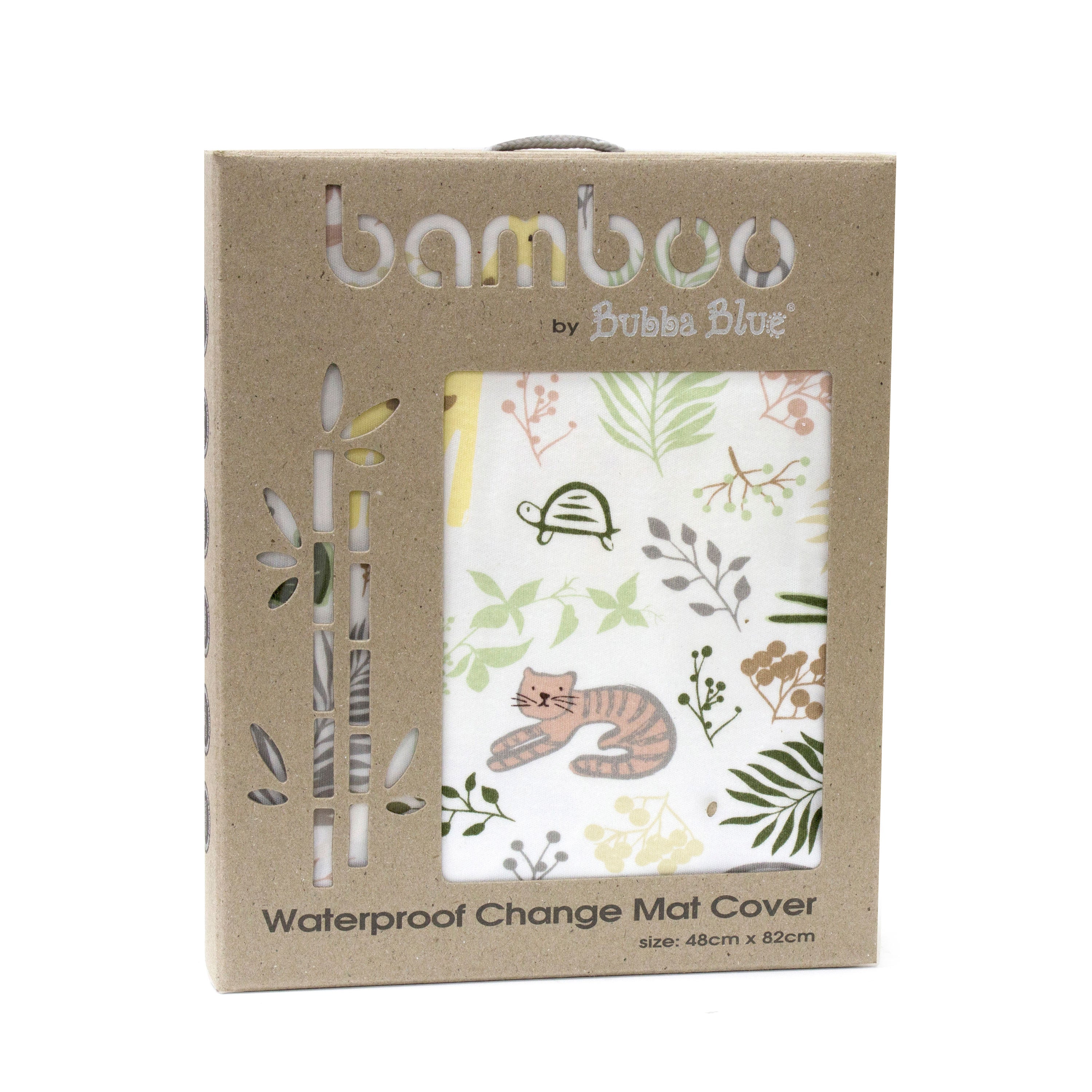 Jungle Bamboo Waterproof Changing Pad Cover - Buy 1 Get 1 Free - Soft & Absorbent for Baby Diaper Changes at Home or On-the-Go