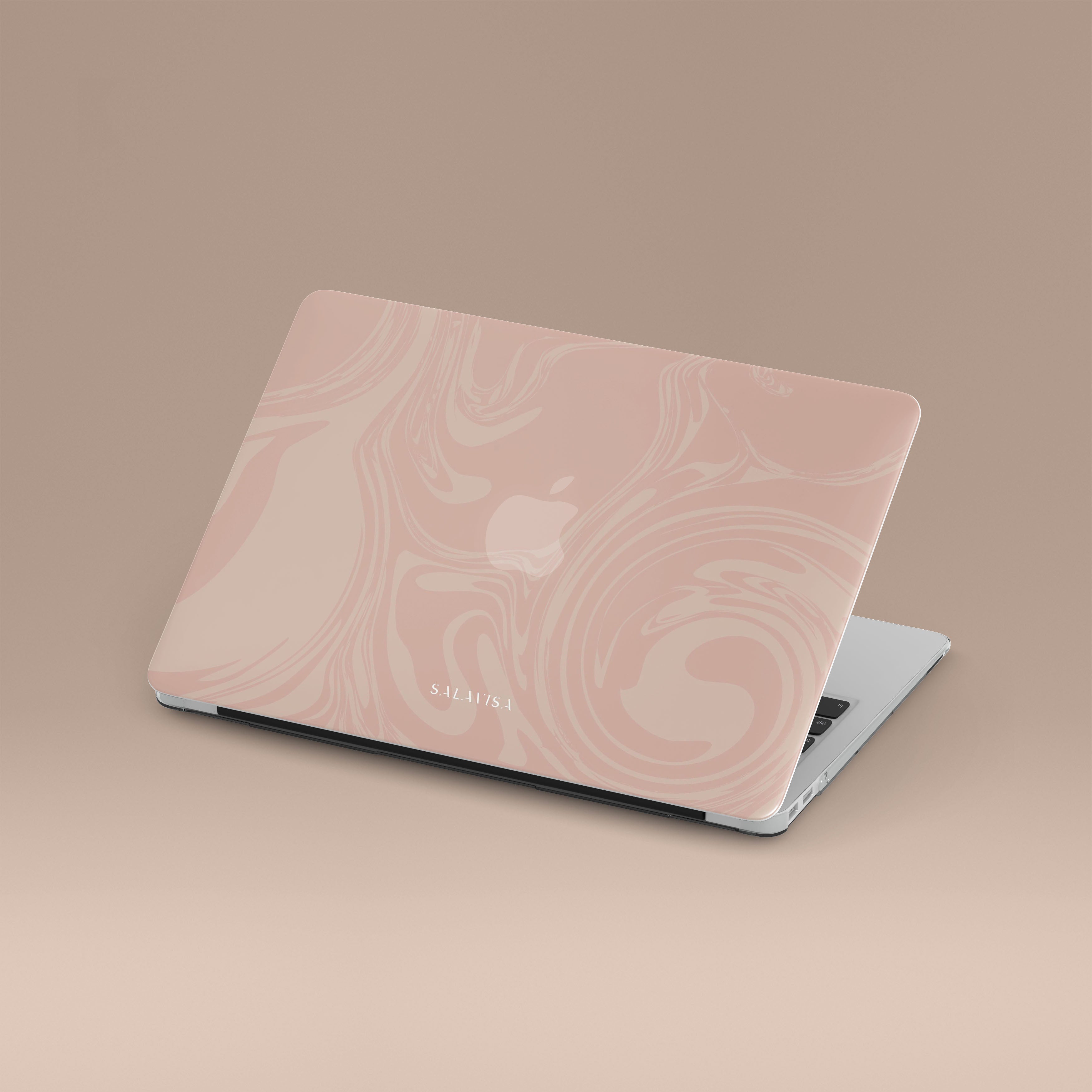 Rose Swirl MacBook Case - Protective Hard Shell Cover for MacBook Air/Pro 13