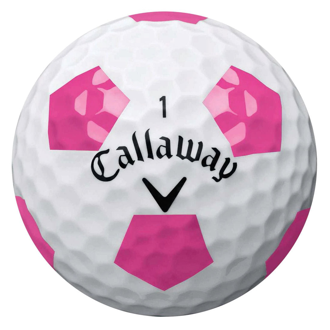 Callaway Chrome Soft Truvis Pink Golf Balls - 12 Pack | High Performance Golf Balls for Distance & Control | Perfect for Tournaments & Practice Rounds