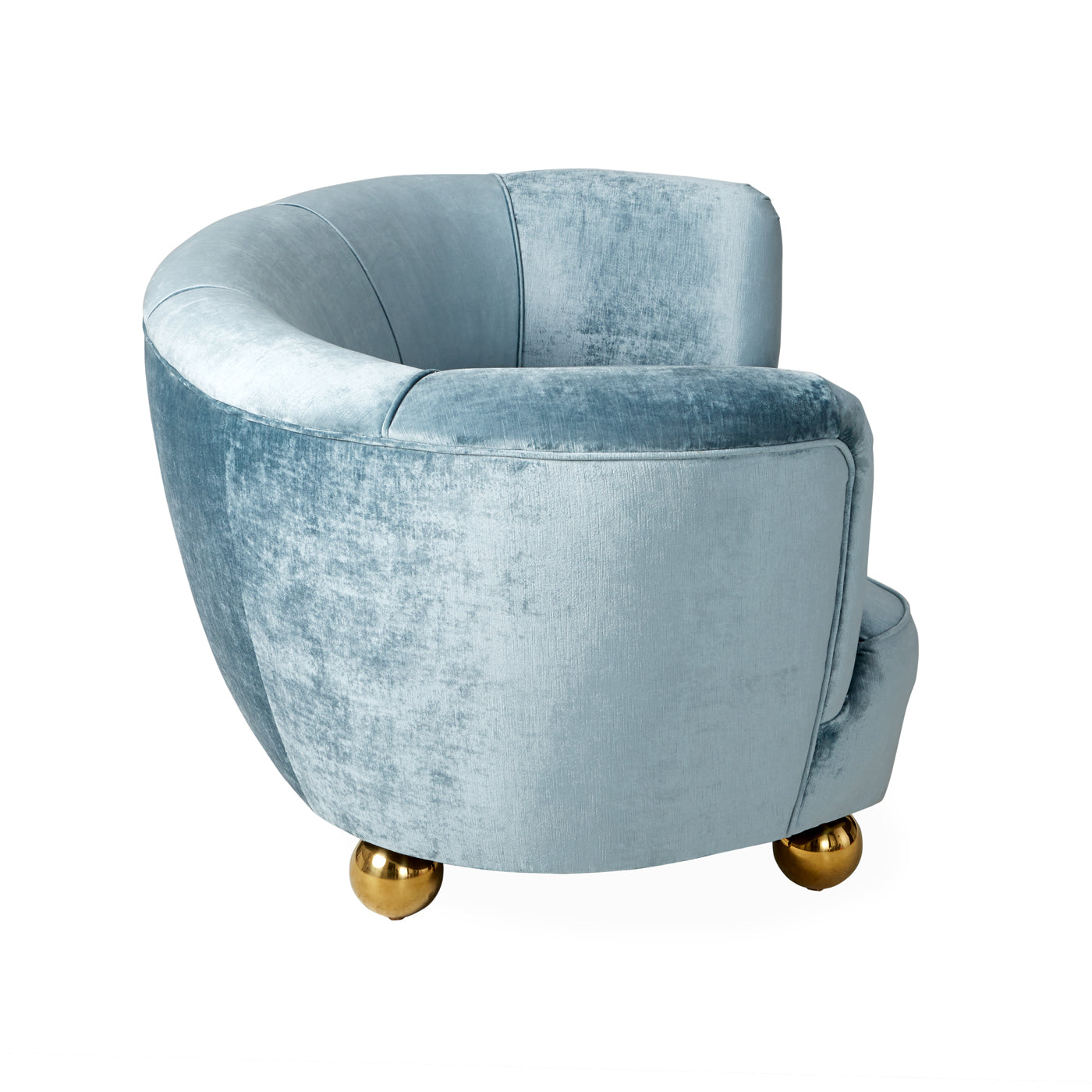 Parker Curved Sofa - Modern Sectional Couch with Comfortable U-Shaped Design for Living Room, Lounge & Family Room Decor