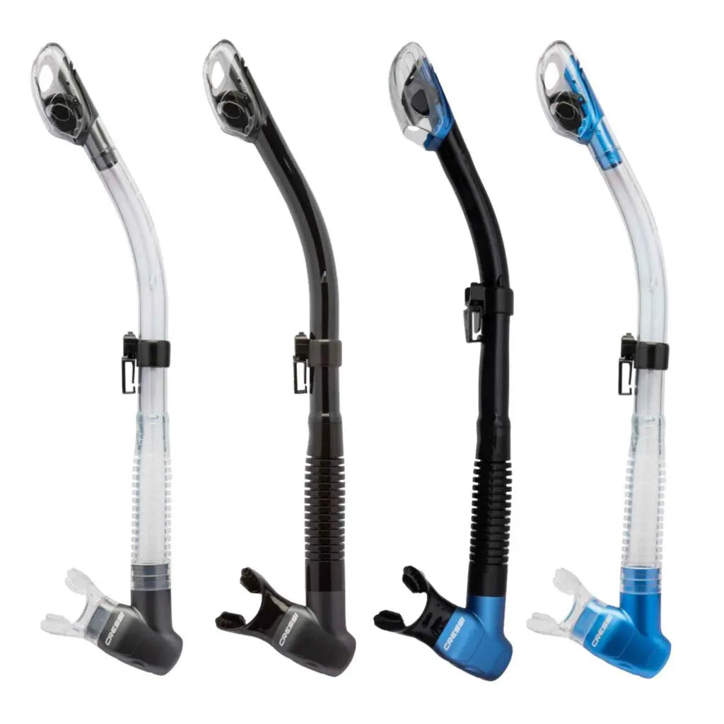 Cressi A1 Anti Fog Dive Mask + Epsilon SPE Dry Snorkel Set - Scuba Diving Gear for Clear Underwater Vision - Perfect for Snorkeling, Freediving & Beach Vacations