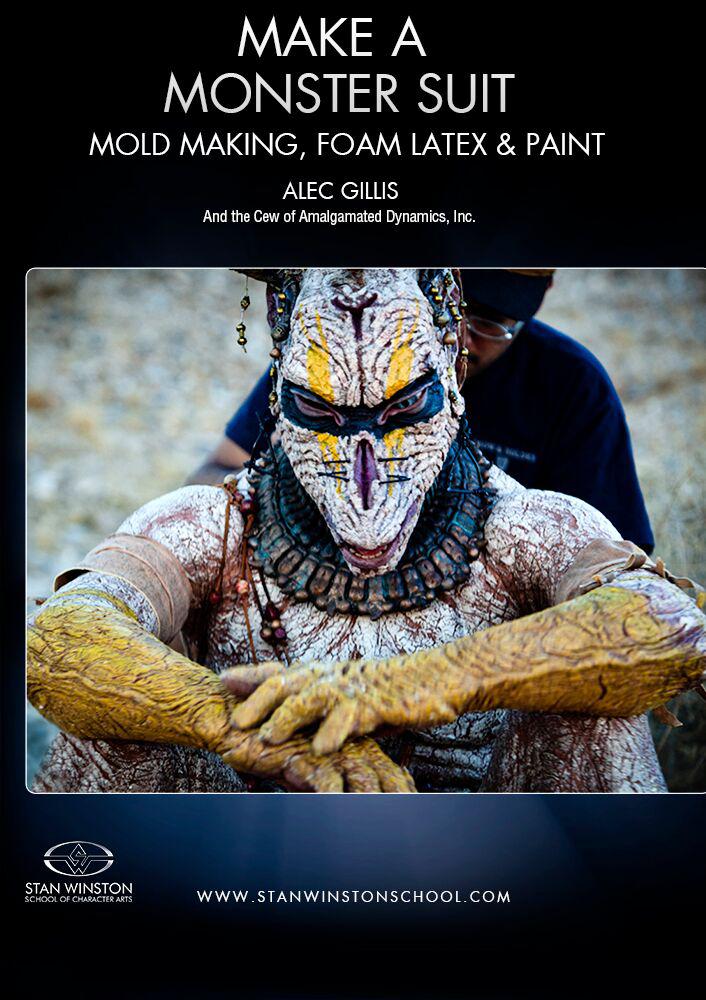 Stan Winston Studio Make a Monster Suit DVD - Professional Moldmaking, Foam Latex & Painting Techniques for Special Effects Artists | Perfect for Film, Theater & Halloween Costume Creation