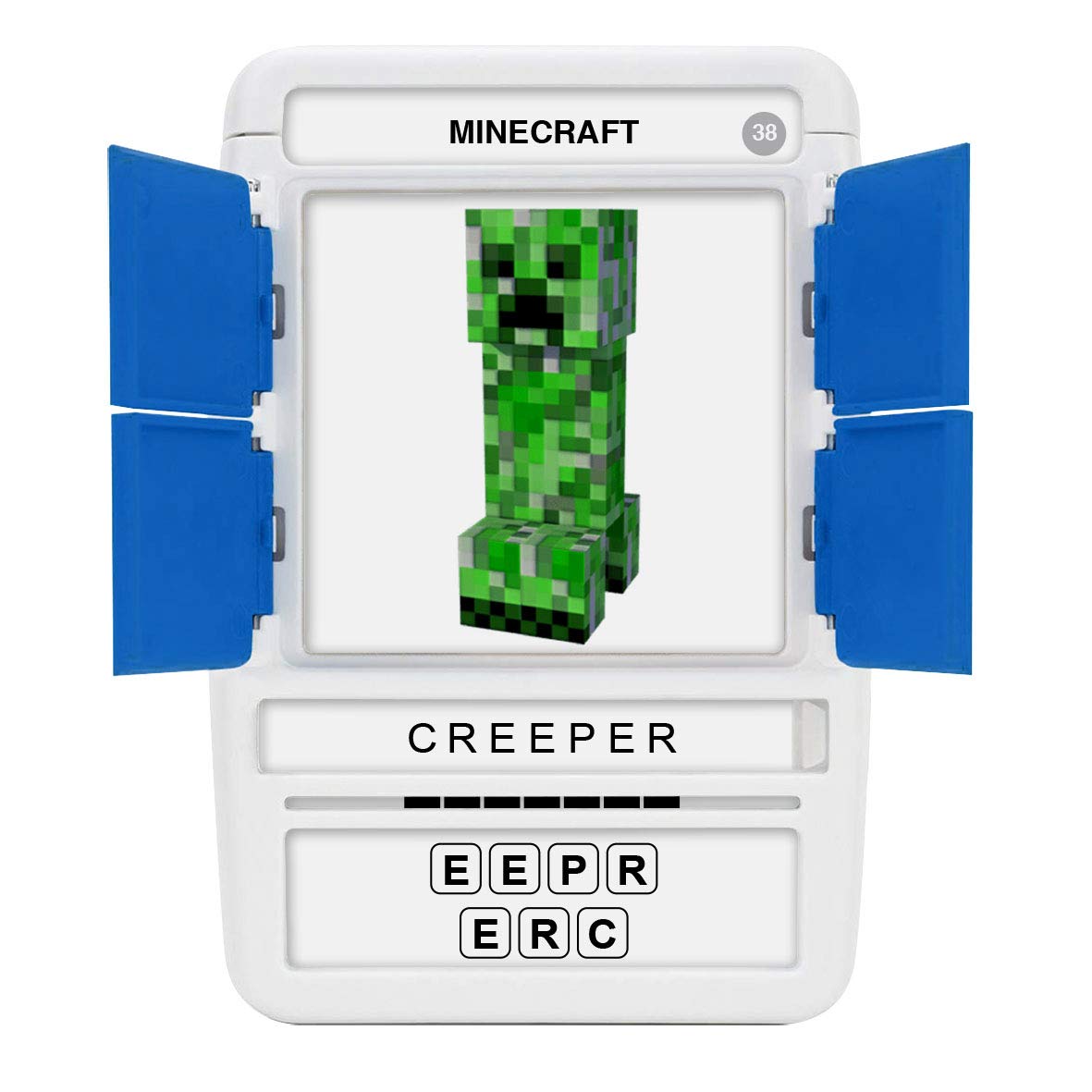 100 PICS Unofficial Minecraft Guessing Game - 100 Minecraft Items Flash Cards with Slide Reveal Case | Fun Family Card Game for Kids & Adults Ages 6+ | Perfect Gift, Stocking Stuffer & Party Game for Minecraft Fans