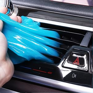Universal Reusable Car Cleaning Gel - Auto Interior Detailing Putty for Dust Removal in Keyboards, Air Vents, Computers & Laptops | Perfect for Car Detailing, Office Electronics & Home Cleaning