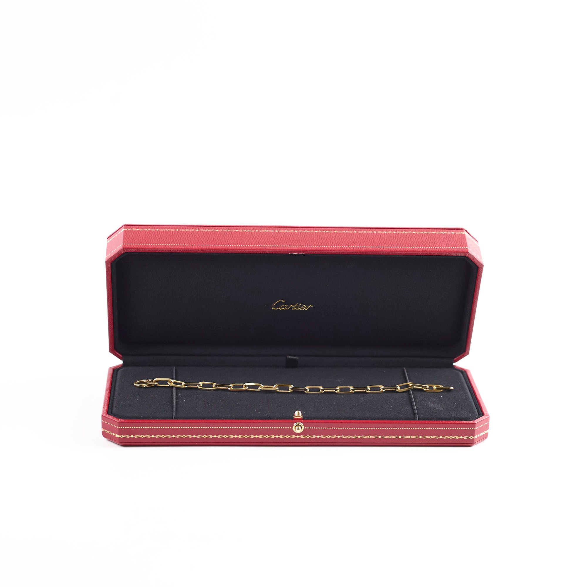 Cartier Santos Bracelet 18K Yellow Gold Luxury Watch for Men - Perfect for Business Meetings, Formal Events & Gifts