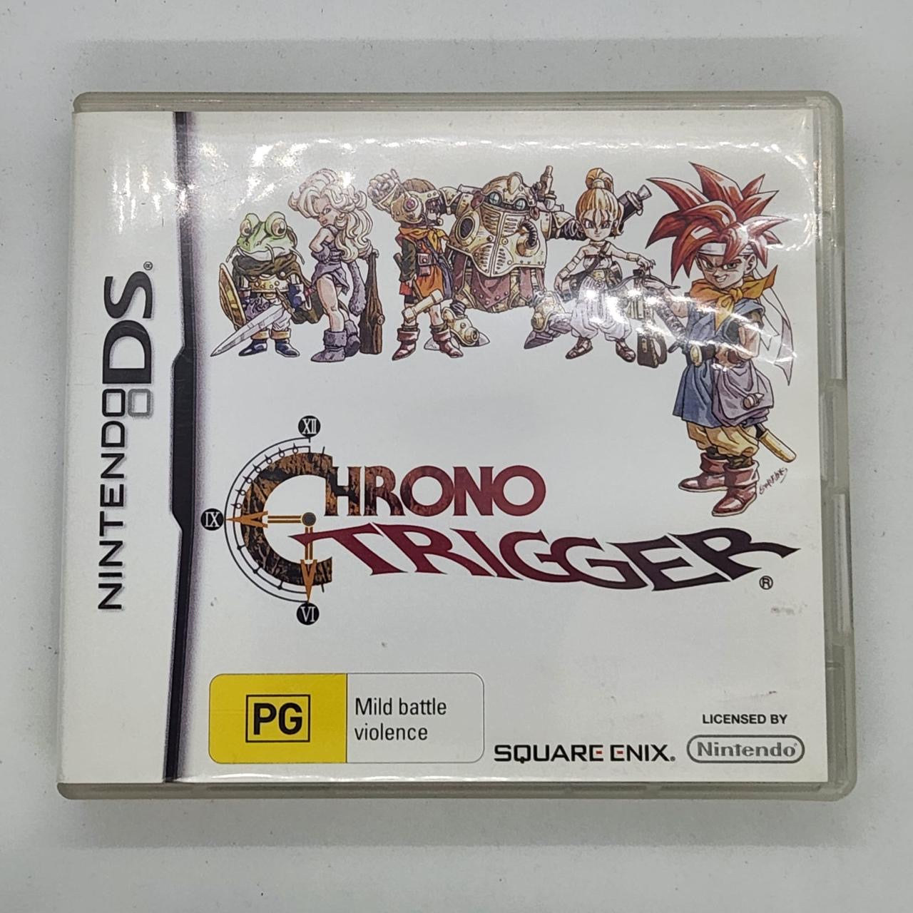 Chrono Trigger Nintendo DS Game with Manual - Classic RPG Adventure for Travel, Commuting & Home Gaming
