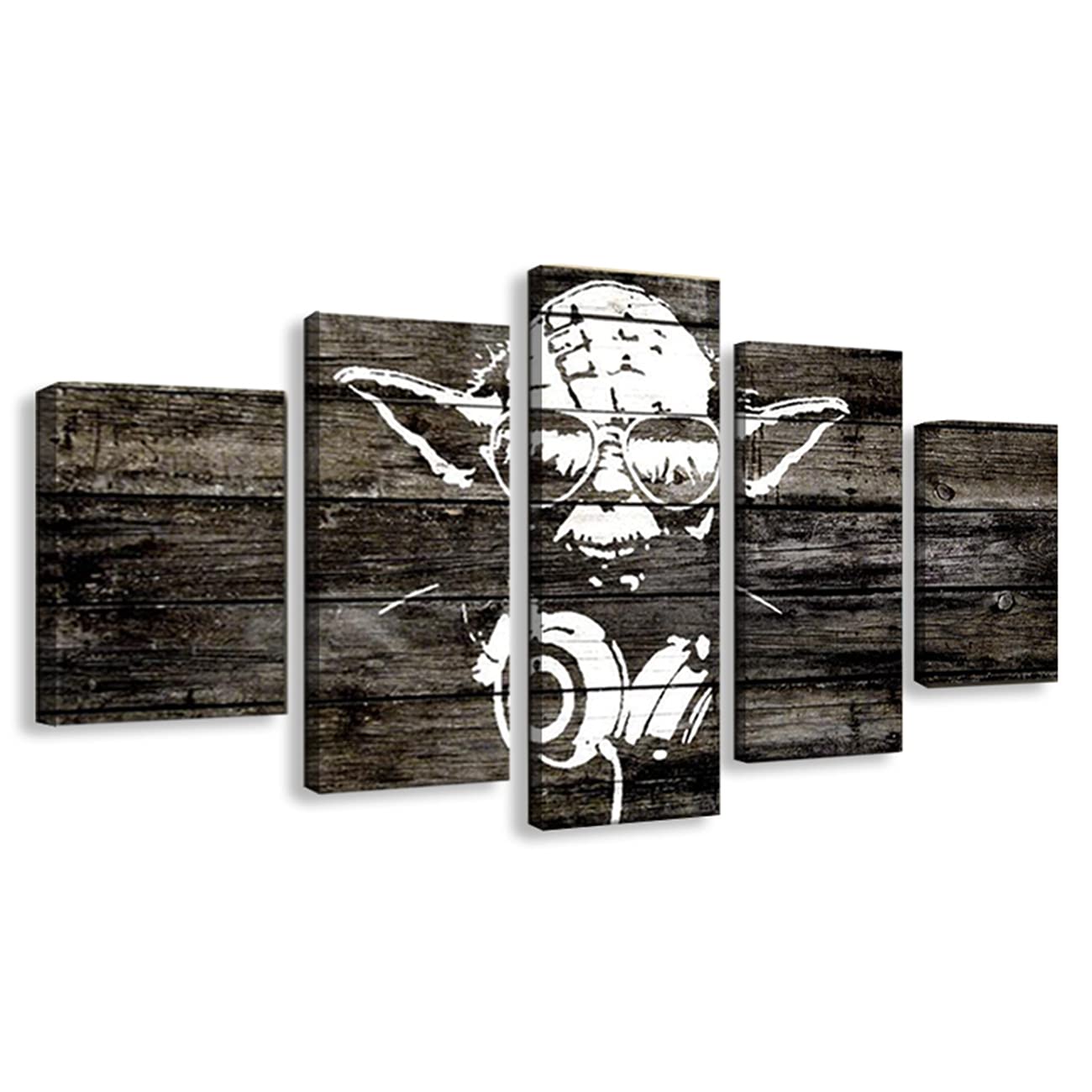 5-Panel Canvas Wall Art - Modern Abstract Poster for Living Room, Bedroom & Office Decor (12x20x2, 12x28x2, 12x32x1) - Perfect for Home, Apartment & Dorm Room Decoration