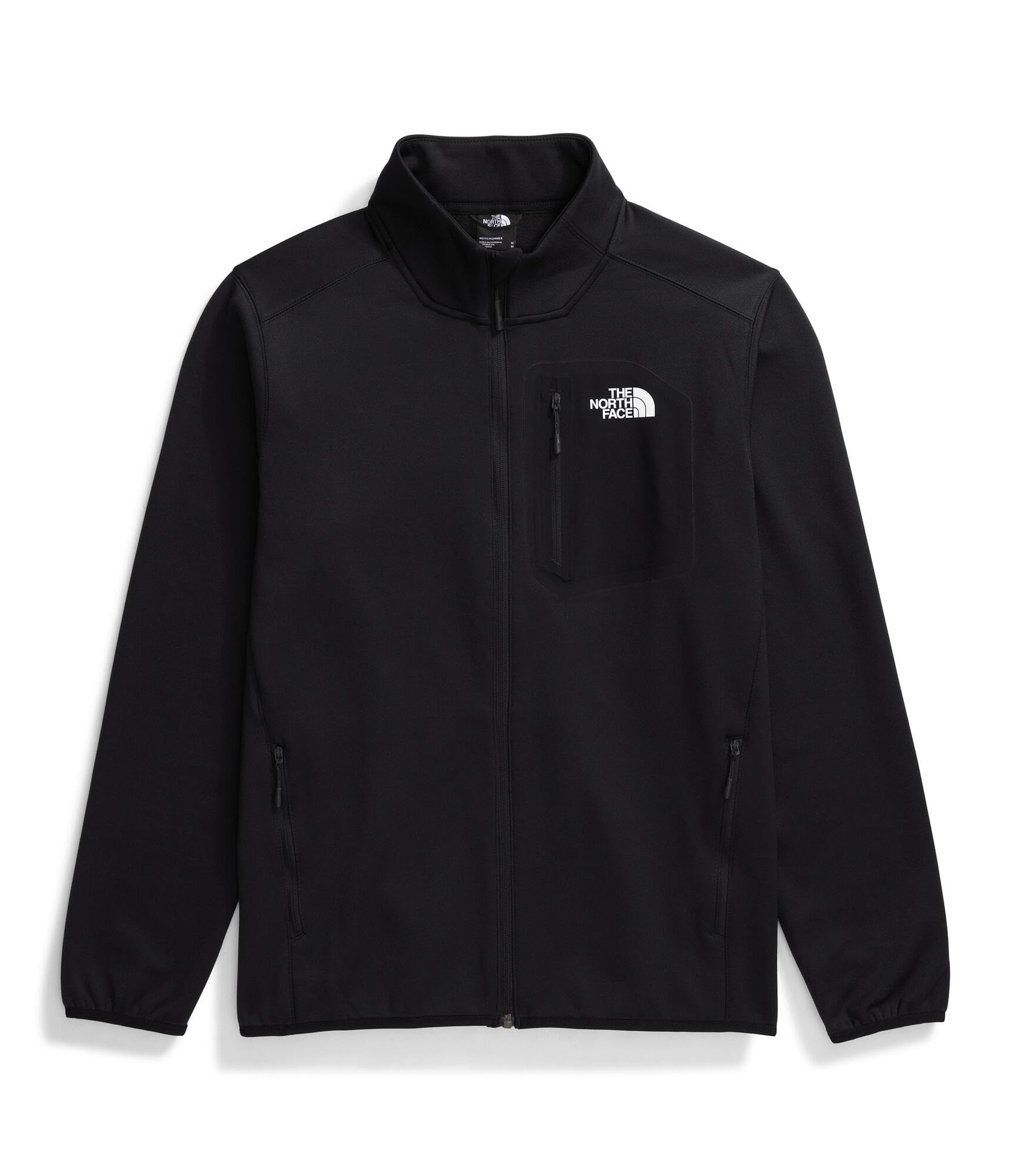 The North Face Men's Crest Full Zip Hoodie - Lightweight Fleece Jacket for Hiking, Camping & Outdoor Activities