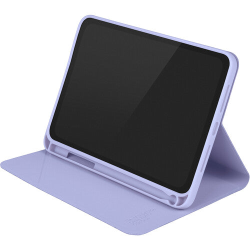 Metal Folio Case for iPad Mini 6th Generation - Slim Protective Cover with Auto Sleep/Wake - Silver | Perfect for Work, Travel & Everyday Use
