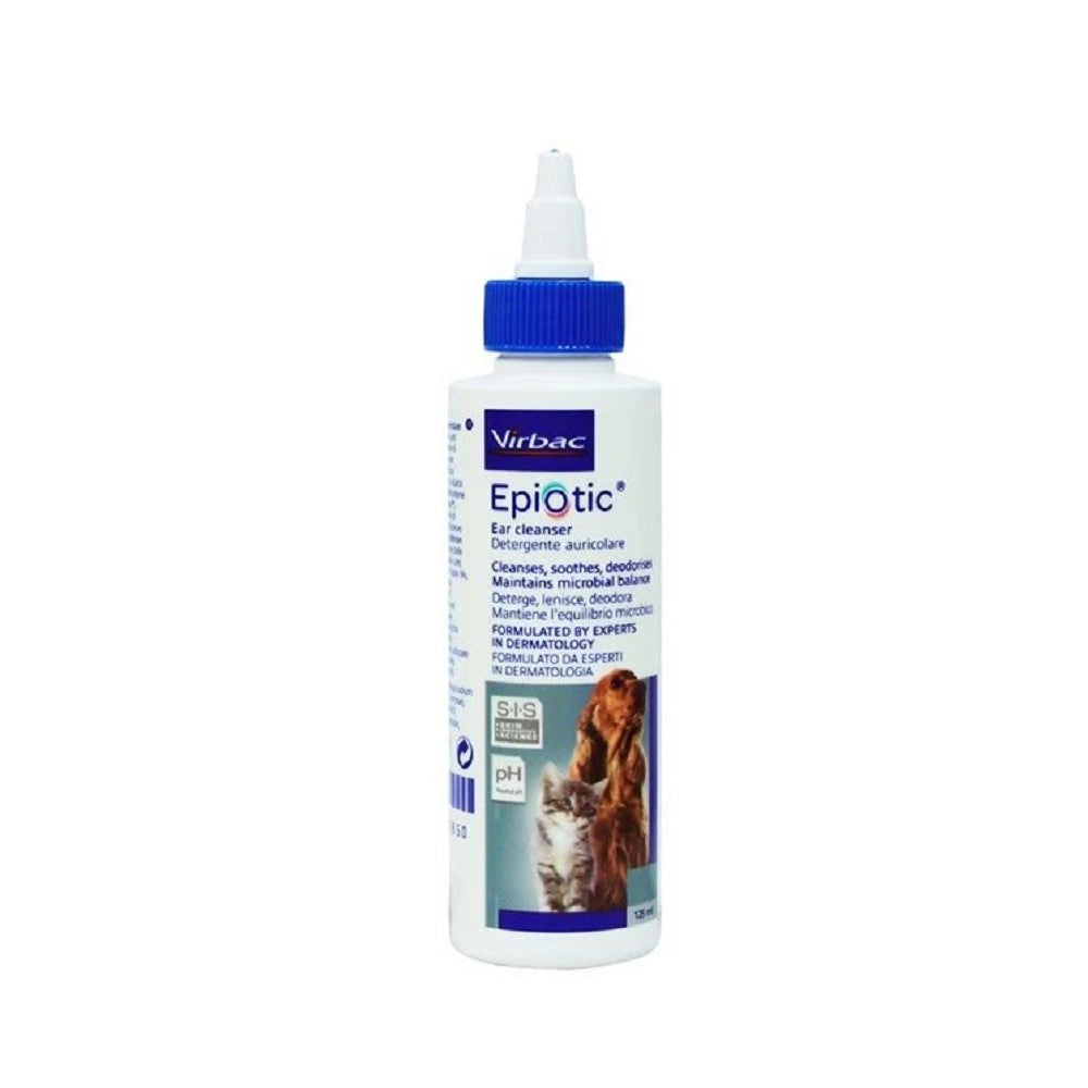 EpiOtic Advanced Ear Cleanser for Dogs & Cats - Gentle Solution for Ear Hygiene, Infections & Wax Removal | Vet Recommended Pet Care