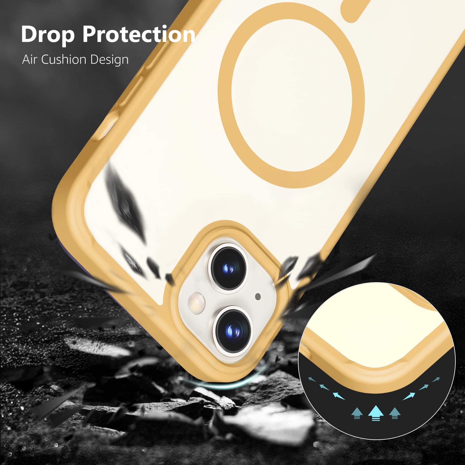MATEPROX Magnetic Shockproof Case for iPhone 13 & 14 (6.1