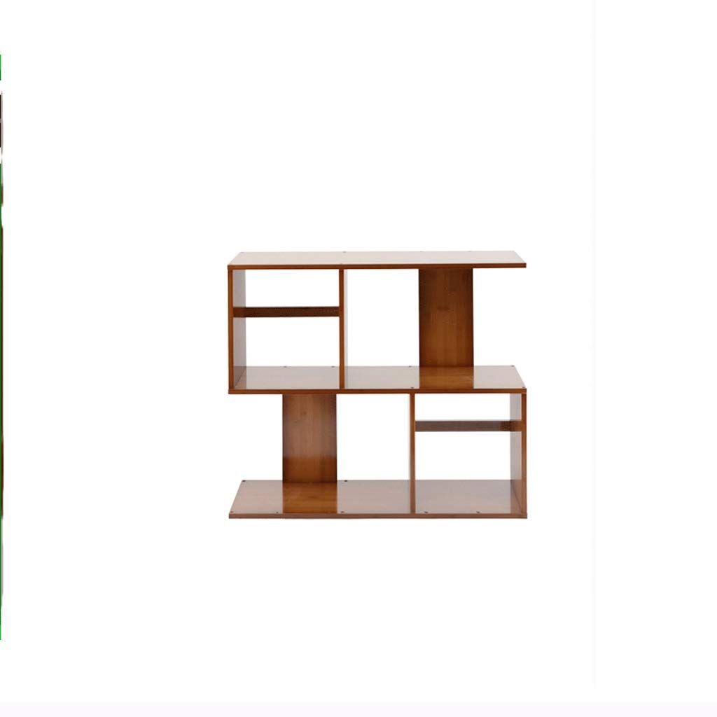NNR Bamboo Vertical Bookshelf - Multi-Layer Open Bookcase (60