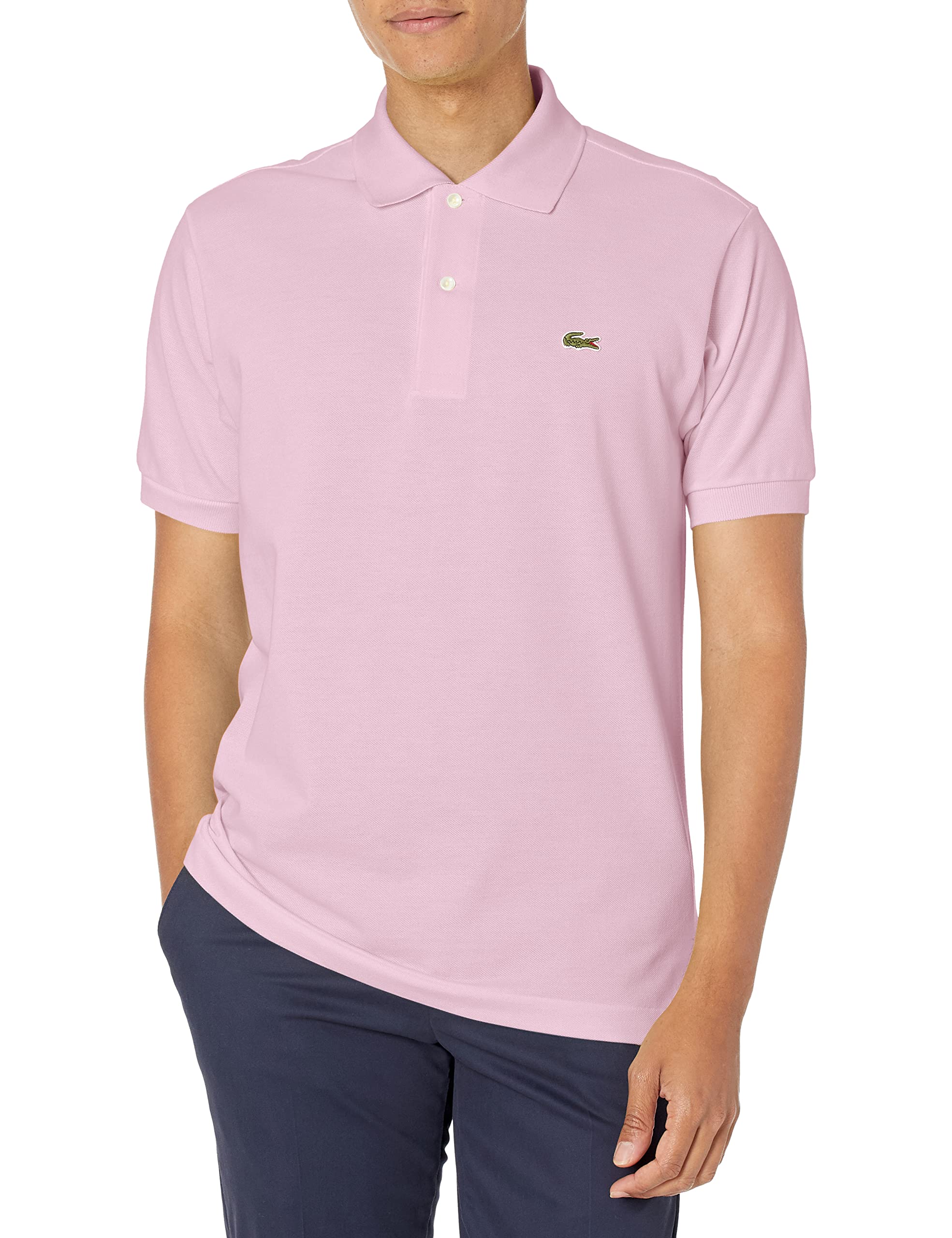 Lacoste Men's Legacy Short Sleeve L.12.12 Pique Polo Shirt - Classic Cotton Casual Shirt for Golf, Business & Everyday Wear