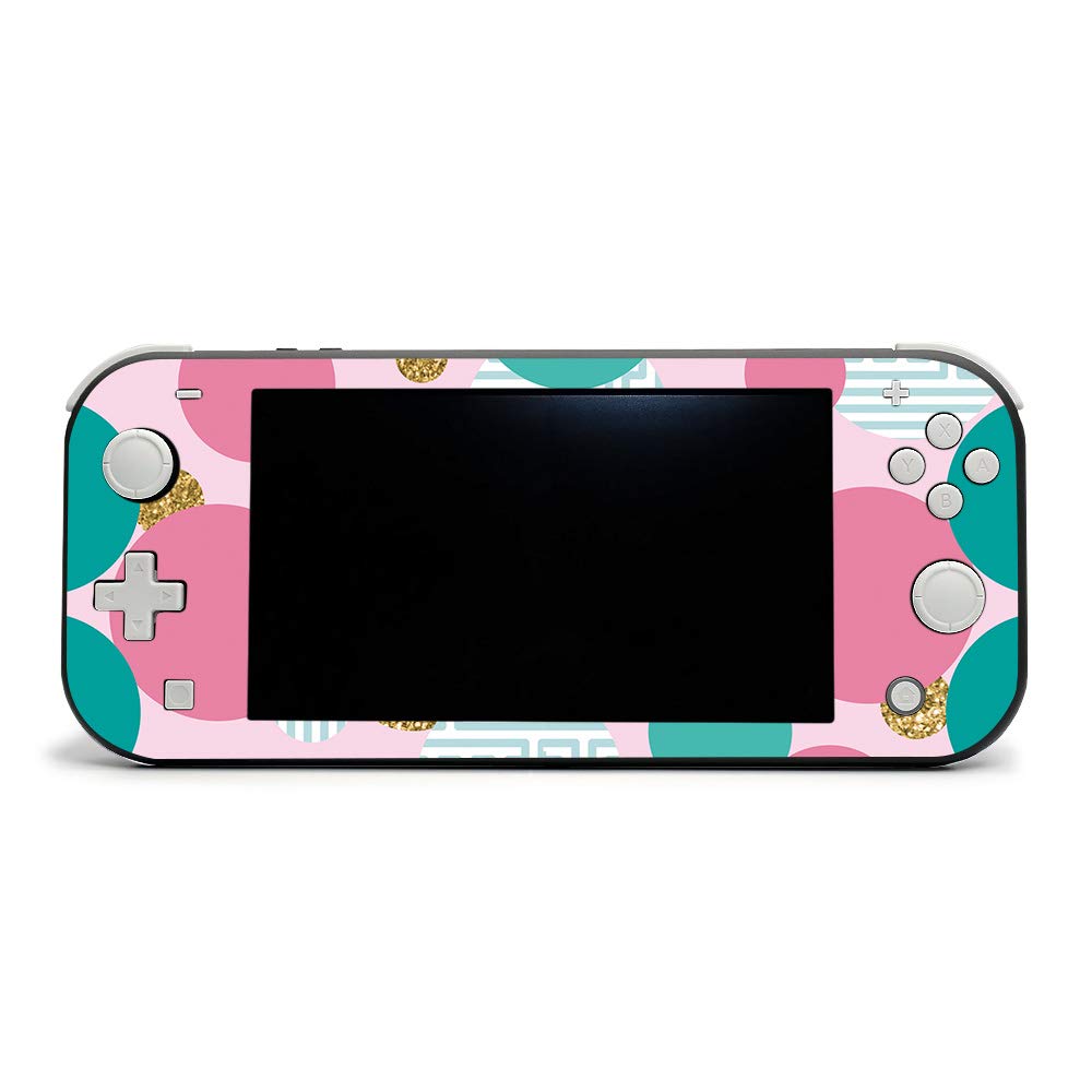 MightySkins Vinyl Decal Wrap Cover for Nintendo Switch Lite - Golden Bubbles Design | Protective & Durable Skin | Easy to Apply & Remove | Made in USA | Perfect for Gaming, Travel & Personalization