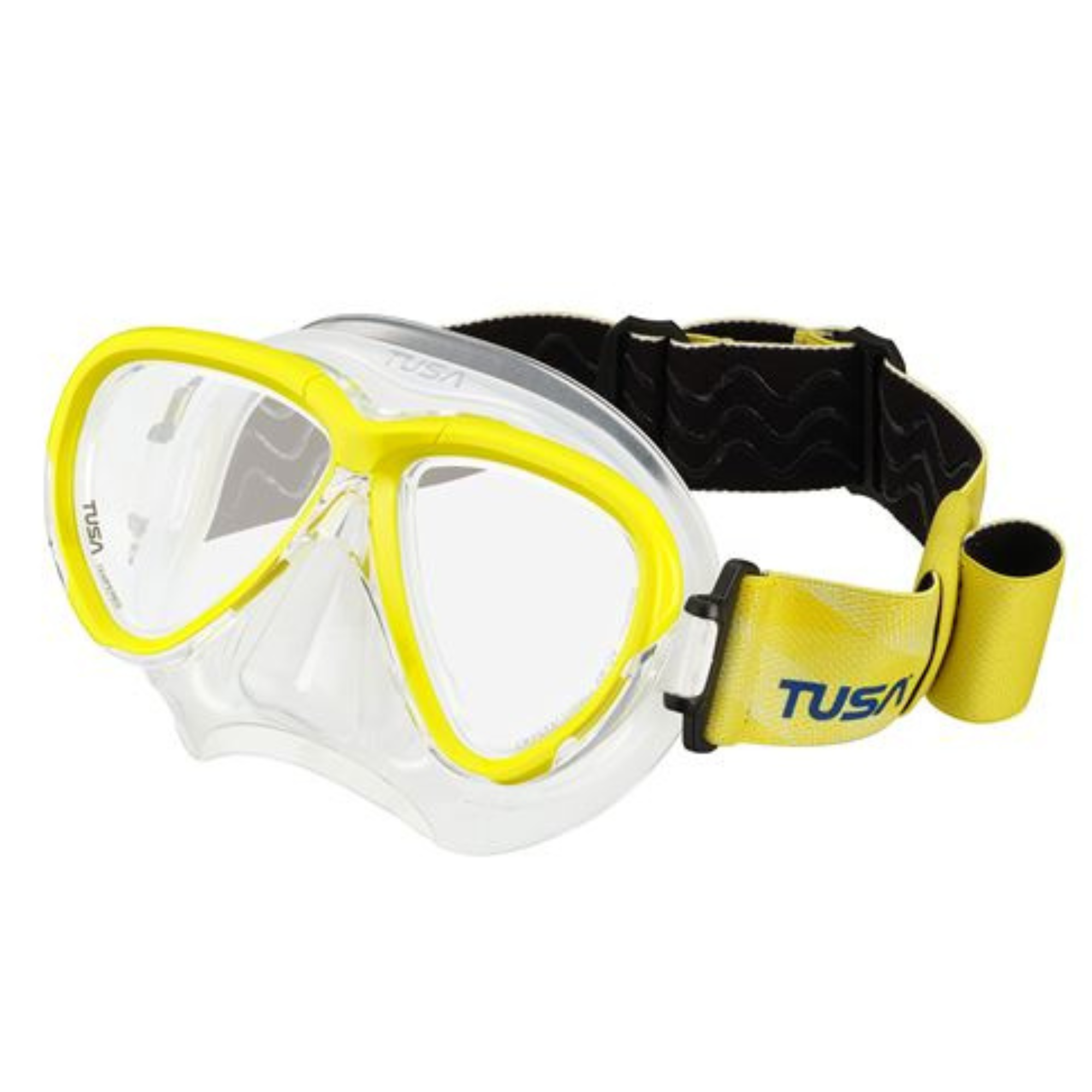 TUSA Intega Snorkeling Mask with Comfortable Fabric Strap - Perfect for Scuba Diving, Snorkeling & Underwater Adventures