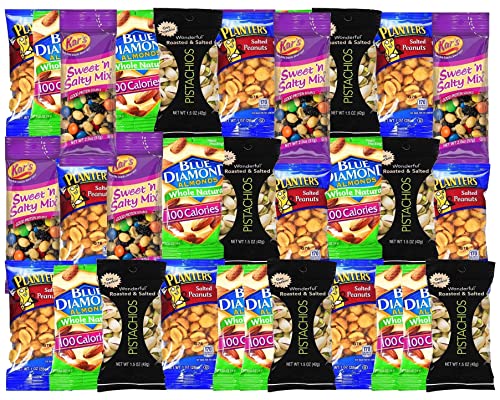 Halloween Healthy Snacks Care Package - 40 Count Variety Pack for College Students, Office & Final Exams | Grab-and-Go Treats for Parties, Study Breaks & Workplace Snacking