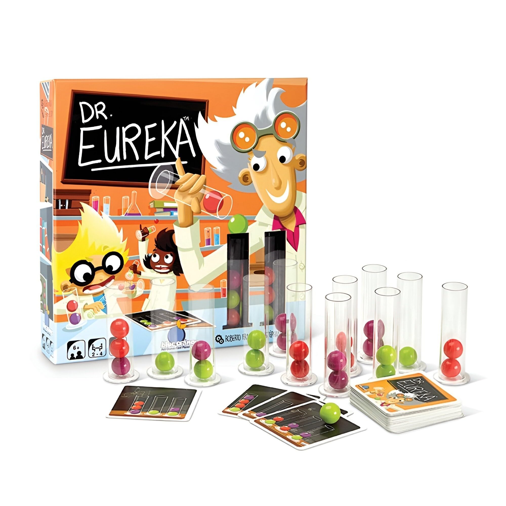 Dr. Eureka STEM Game - Fast-Paced Science Puzzle for Kids & Family Game Night