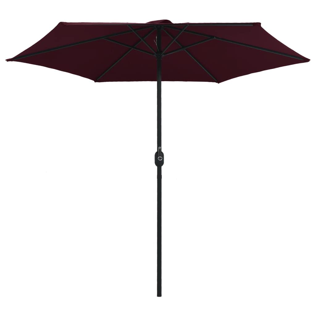 UV-Protected Outdoor Parasol with Aluminum Pole - 106