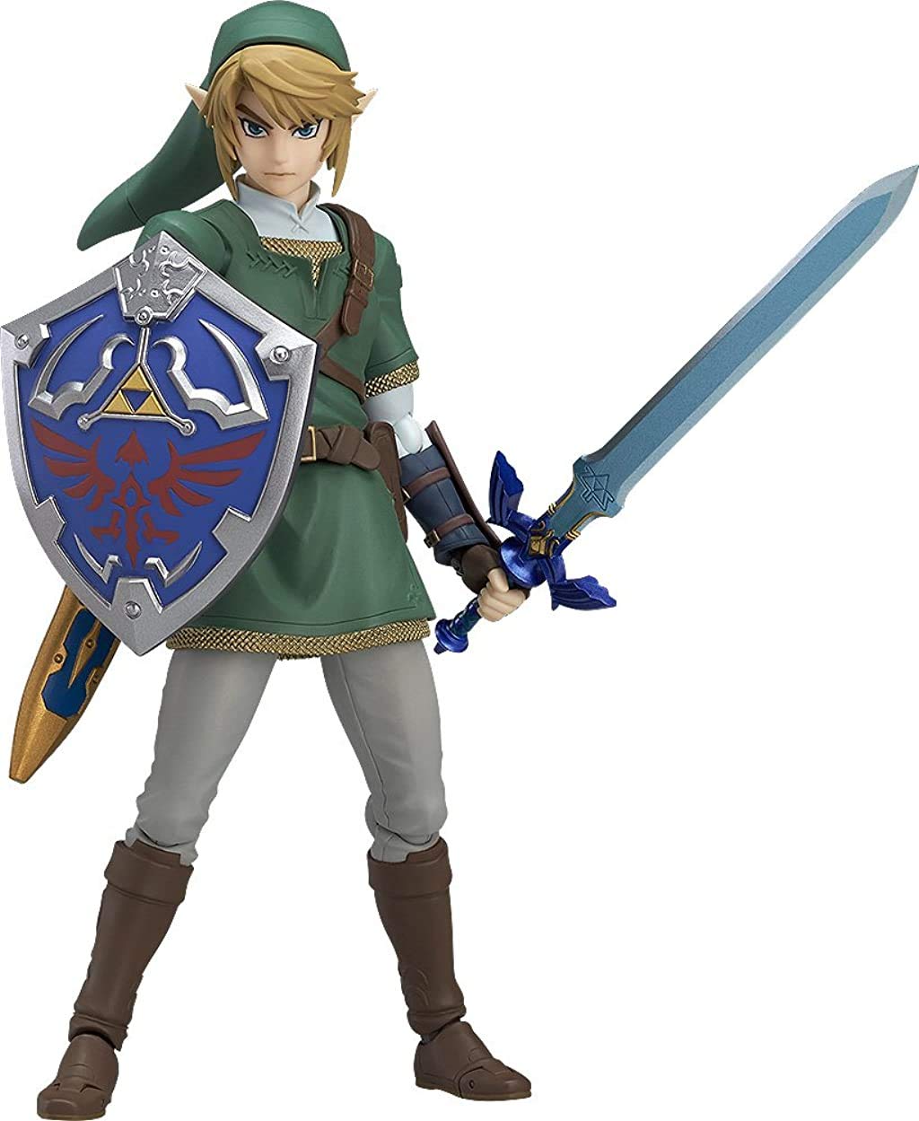 Good Smile The Legend of Zelda Twilight Princess Link Figma Action Figure - Collectible Anime Figure for Gamers & Fans - Perfect for Display, Cosplay, and Gift Giving