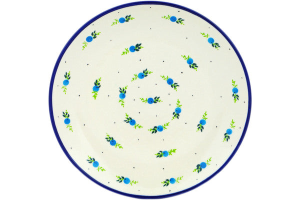 10-Piece Blueberry Forest Dinner Plate Set - Elegant Ceramic Plates for Dining, Entertaining & Home Decor | Perfect for Everyday Meals, Parties & Gifts