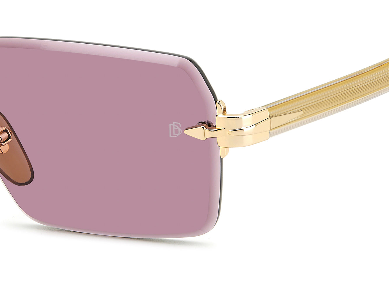 David Beckham DB7109/S Men's Sunglasses - Polarized UV Protection Aviator Style for Driving, Outdoor Sports & Fashion