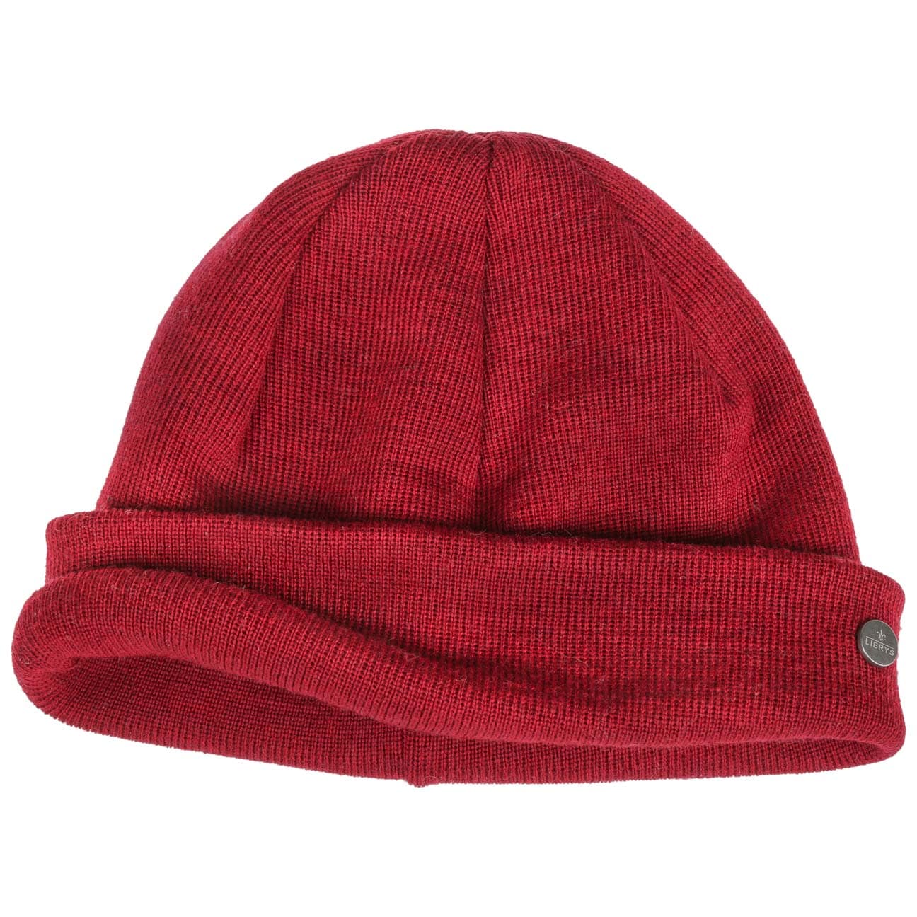 Lierys Merino Wool Fine Knit Docker Hat - Warm & Soft Winter Beanie for Men & Women - Perfect for Outdoor Activities, Hiking, and Cold Weather