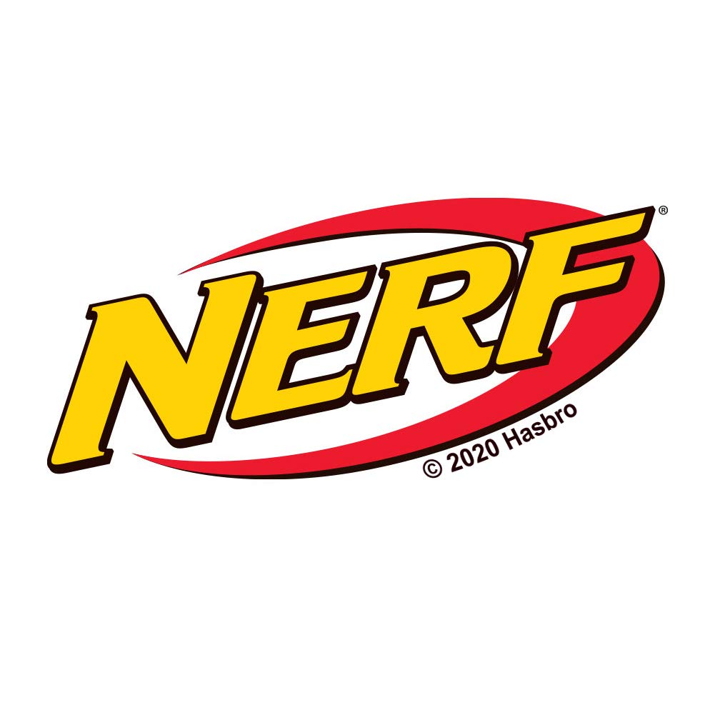 Nerf Logo Ceiling Fan Light Pull Chain - Decorative Novelty Fan Accessory for Game Rooms & Kids Bedrooms