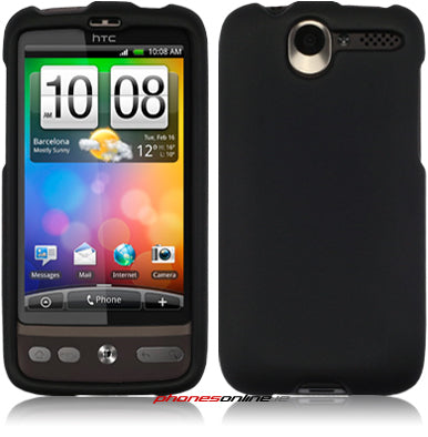 HTC Desire Z Hybrid Armor Hard Case - Durable Black Protective Cover for Smartphone | Perfect for Outdoor, Travel & Everyday Use