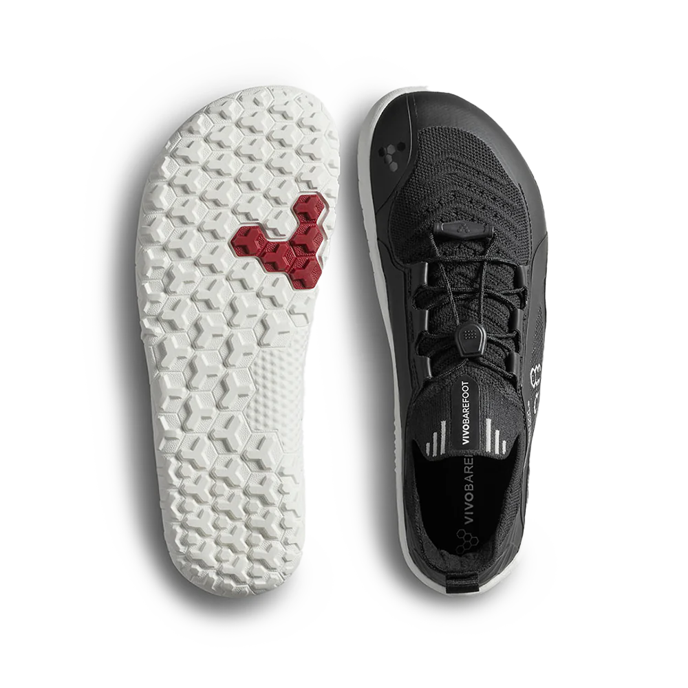 Vivobarefoot Primus Trail Knit FG Barefoot Shoes for Kids - Lightweight & Flexible Pre-School Eclipse Hiking Shoes for Outdoor Adventures & Playtime