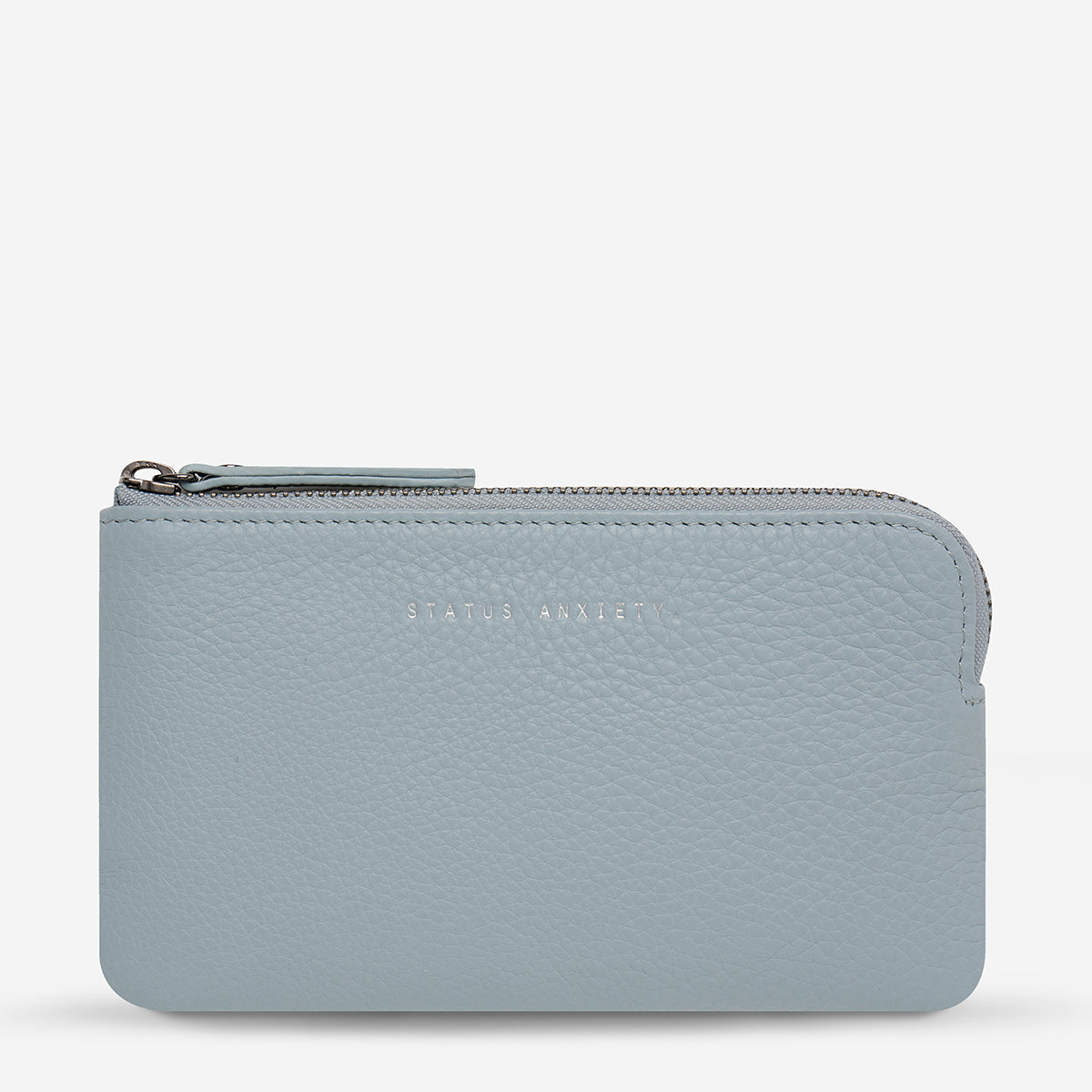 Smoke and Mirrors Wallet - Powder Blue Slim RFID Blocking Minimalist Wallet for Men & Women | Perfect for Travel, Everyday Use & Gift Giving