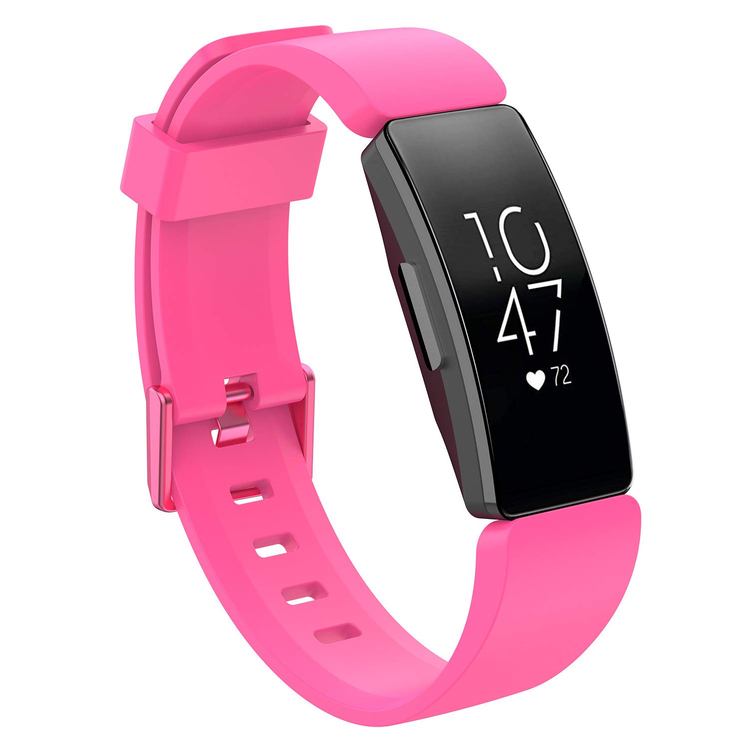 Fitbit Inspire HR Bands - Silicone Sport Strap Replacement for Workouts & Daily Use