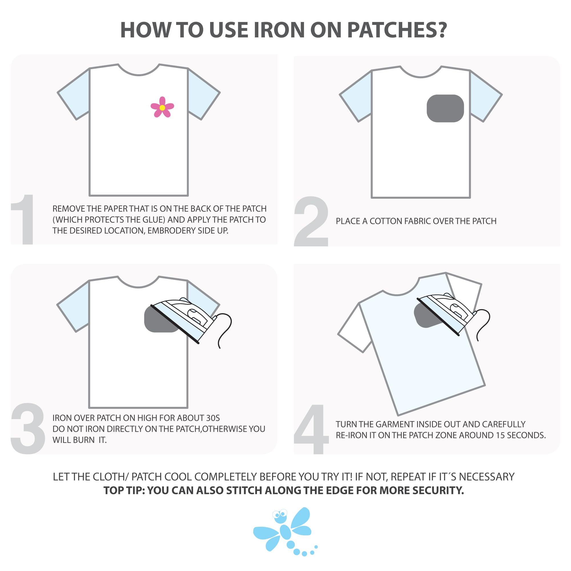 Bachelorette Party Iron-On Embroidered Patch Set - DIY Sew-On Applique Badge for Bridesmaids Team - Customizable for T-Shirts, Jeans, Hats, Jackets & Bags (Pack of 4) - Perfect for Wedding Events & Girls' Night Out