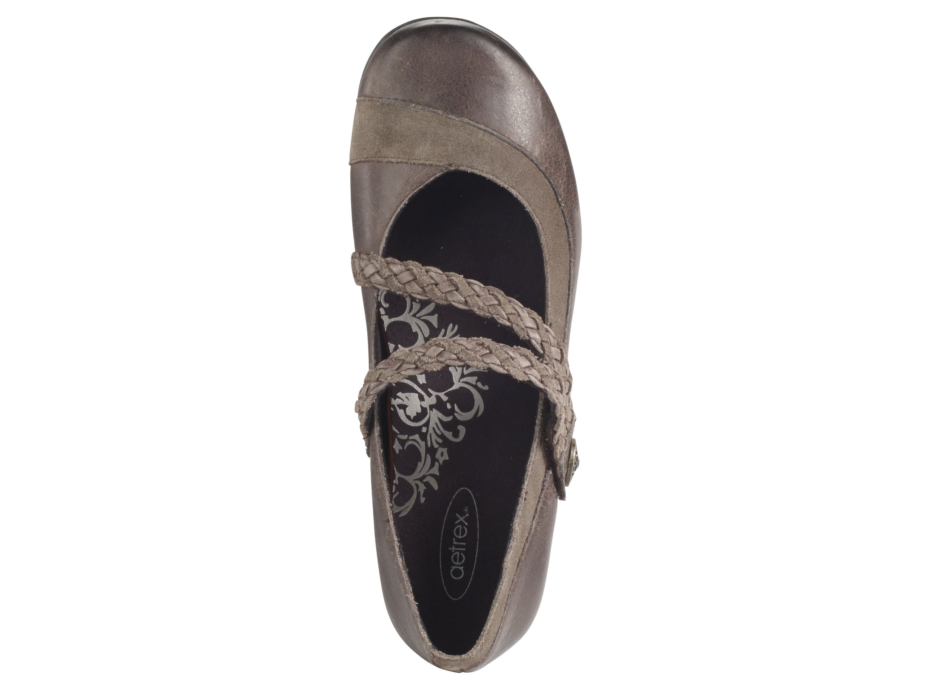 Aetrex Ada Braided Women's Sandals - Comfortable & Stylish Summer Shoes for Walking, Travel, and Beach Outings