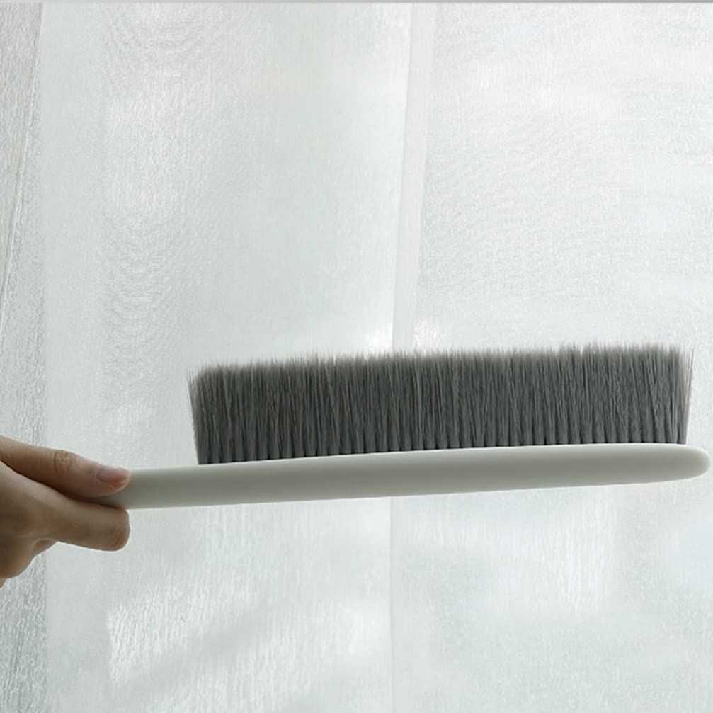 DECHOUS Soft Bristle Carpet Cleaning Brush - Multi-Surface Dusting Brush for Bedroom, Hotel, Car & White Comforters | Gentle Fur & Quilt Cleaning Tool for Home & Commercial Use
