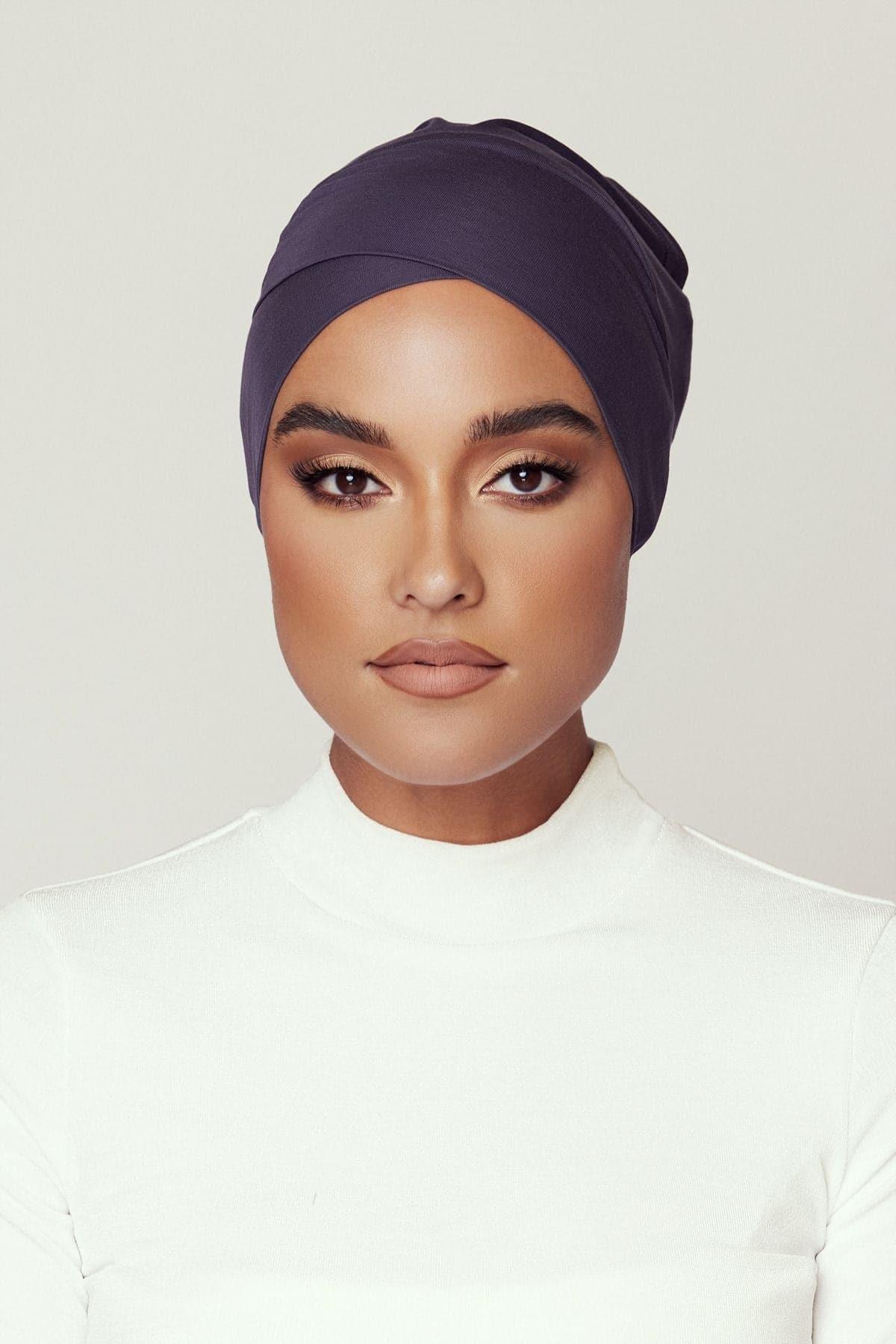 Zena Criss Cross Undercap in Umber - Breathable Hair Wrap for Women, Seamless Wig Liner, Perfect for Wig Wearers, Protective Styling & Everyday Comfort