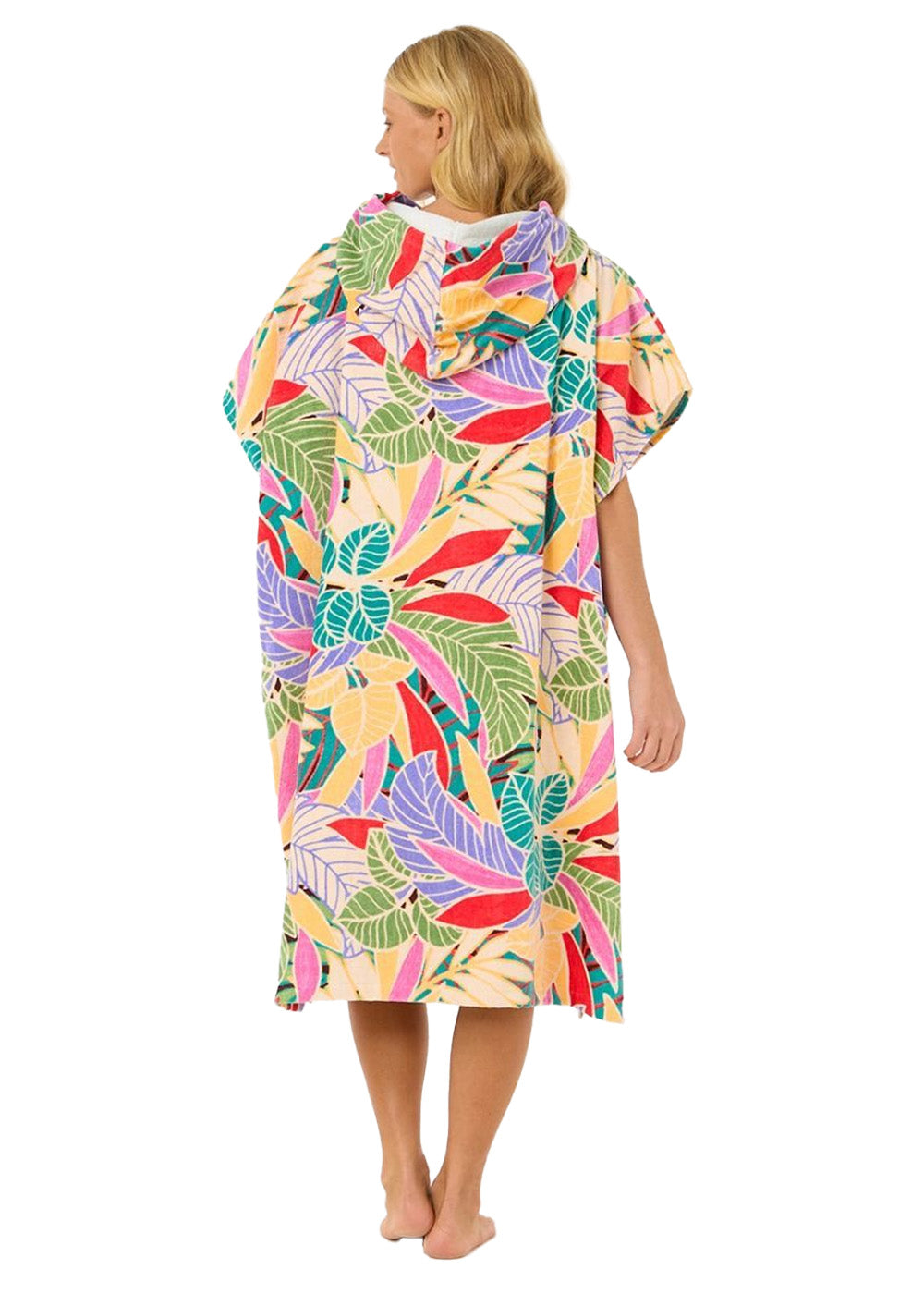 Rip Curl Women's Mixed Hooded Towel - Quick Dry Beach Towel with Hood for Surfing, Swimming & Yoga - Soft & Absorbent Travel Towel for Women