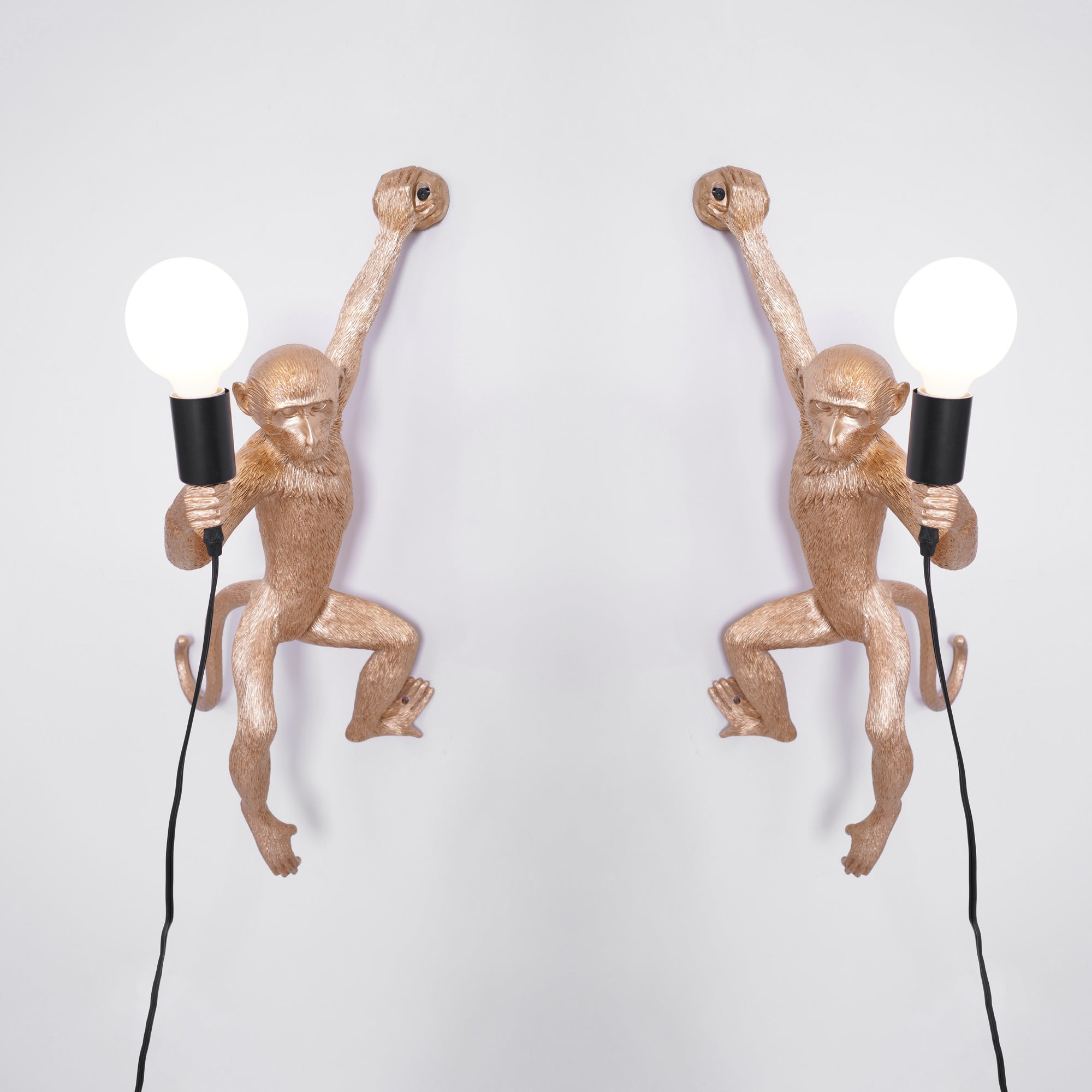 Cute Monkey Wall Lamp - LED Night Light for Kids Room, Nursery, Bedroom - Fun Animal-Themed Decor for Children's Spaces