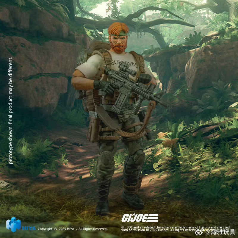 Pre-Order 1/18 Scale HIYA 4-Inch G.I.Joe Outback Action Figure - Highly Detailed Collectible Military Toy for Display & Play | Perfect for Collectors, Gift Giving & Diorama Scenes