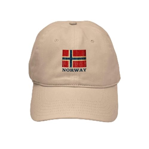 Khaki - Vintage Norway Cap