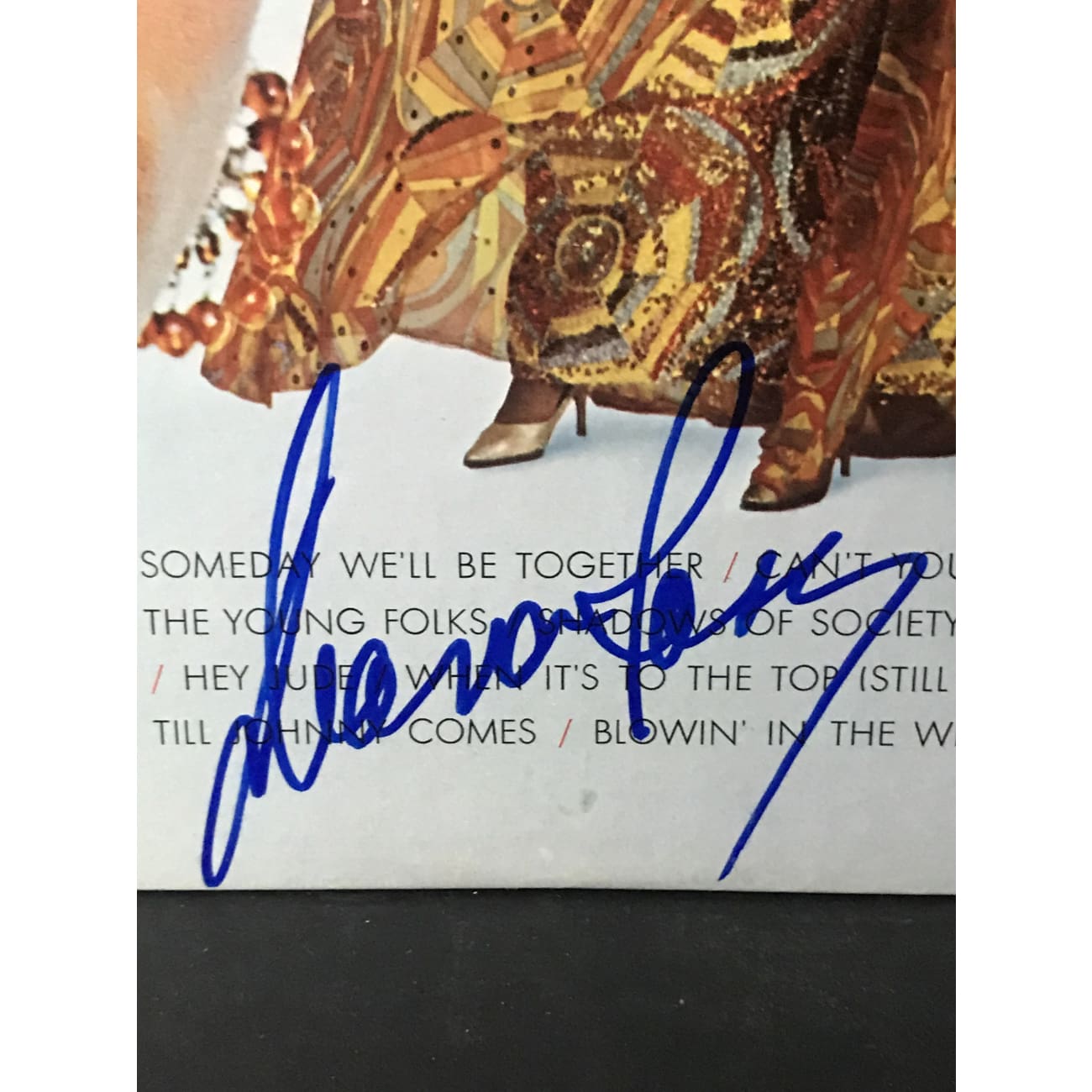 Original Diana Ross & The Supremes Signed Album with JSA COA - Autographed by Diana Ross & Mary Wilson - Perfect for Music Collectors & Vintage Vinyl Enthusiasts