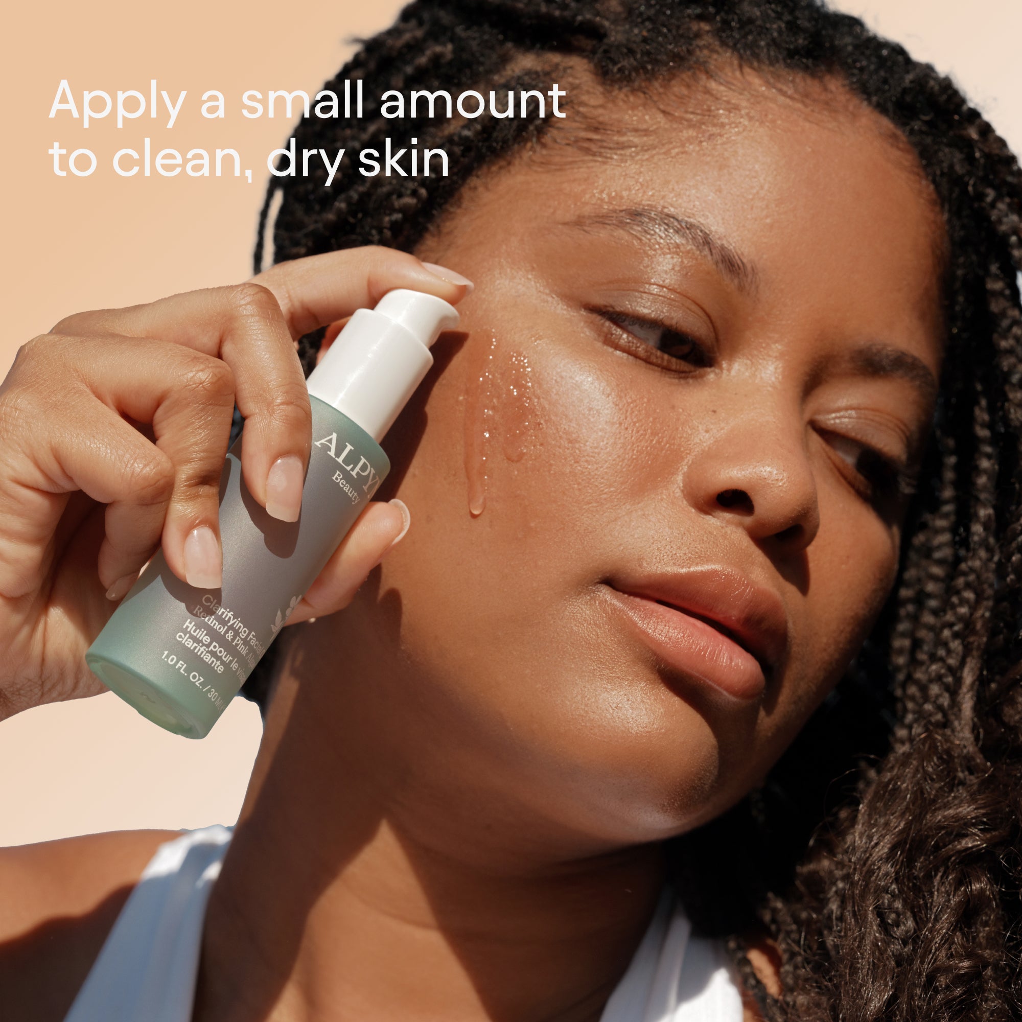 Clarifying Facial Oil with Retinol & Pink Algae - Anti-Aging, Brightening & Hydrating Skincare for Glowing Skin - Perfect for Night Routine & Dry Skin Care