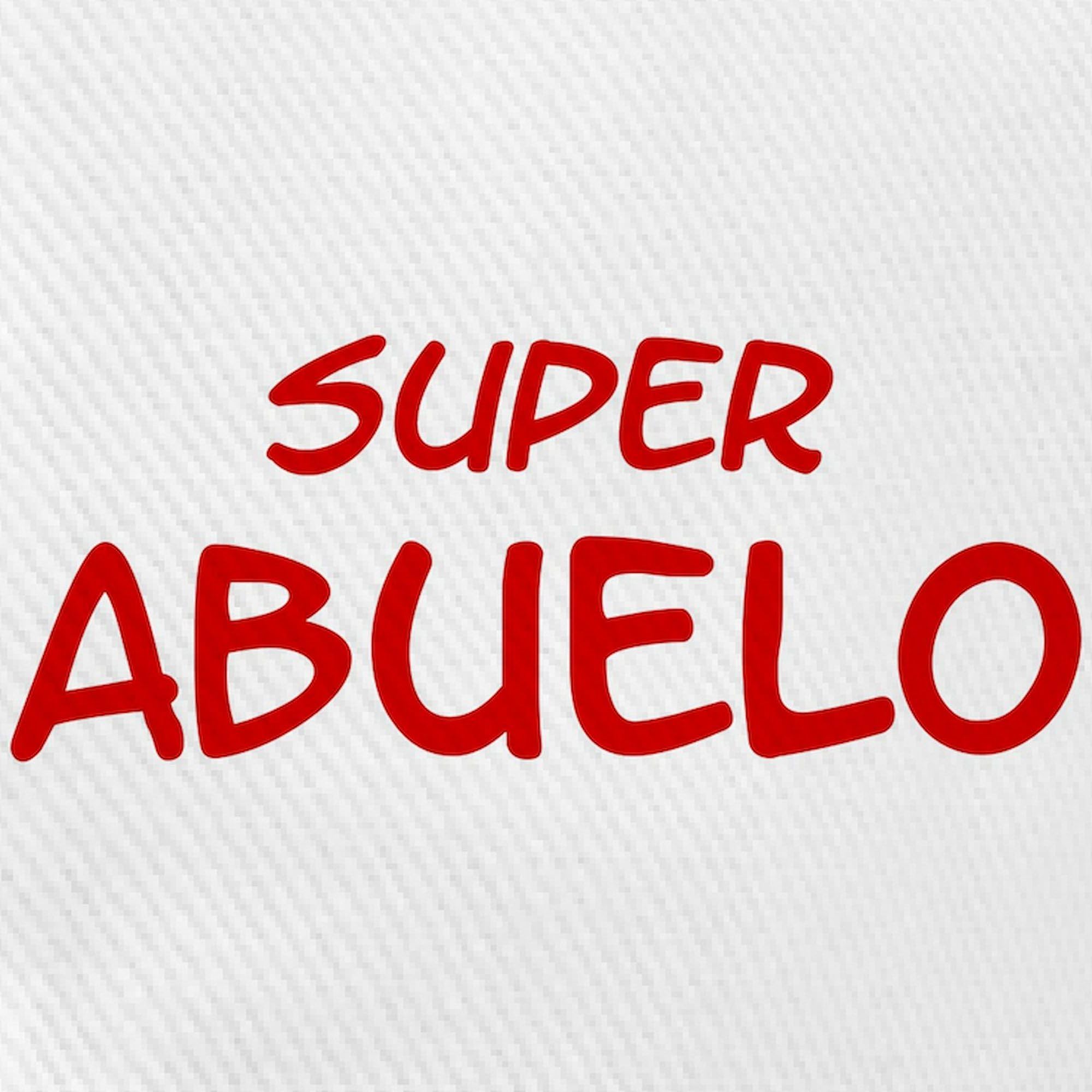 Super Abuelo Adjustable Baseball Cap - Perfect for Grandparents & Family Gifts