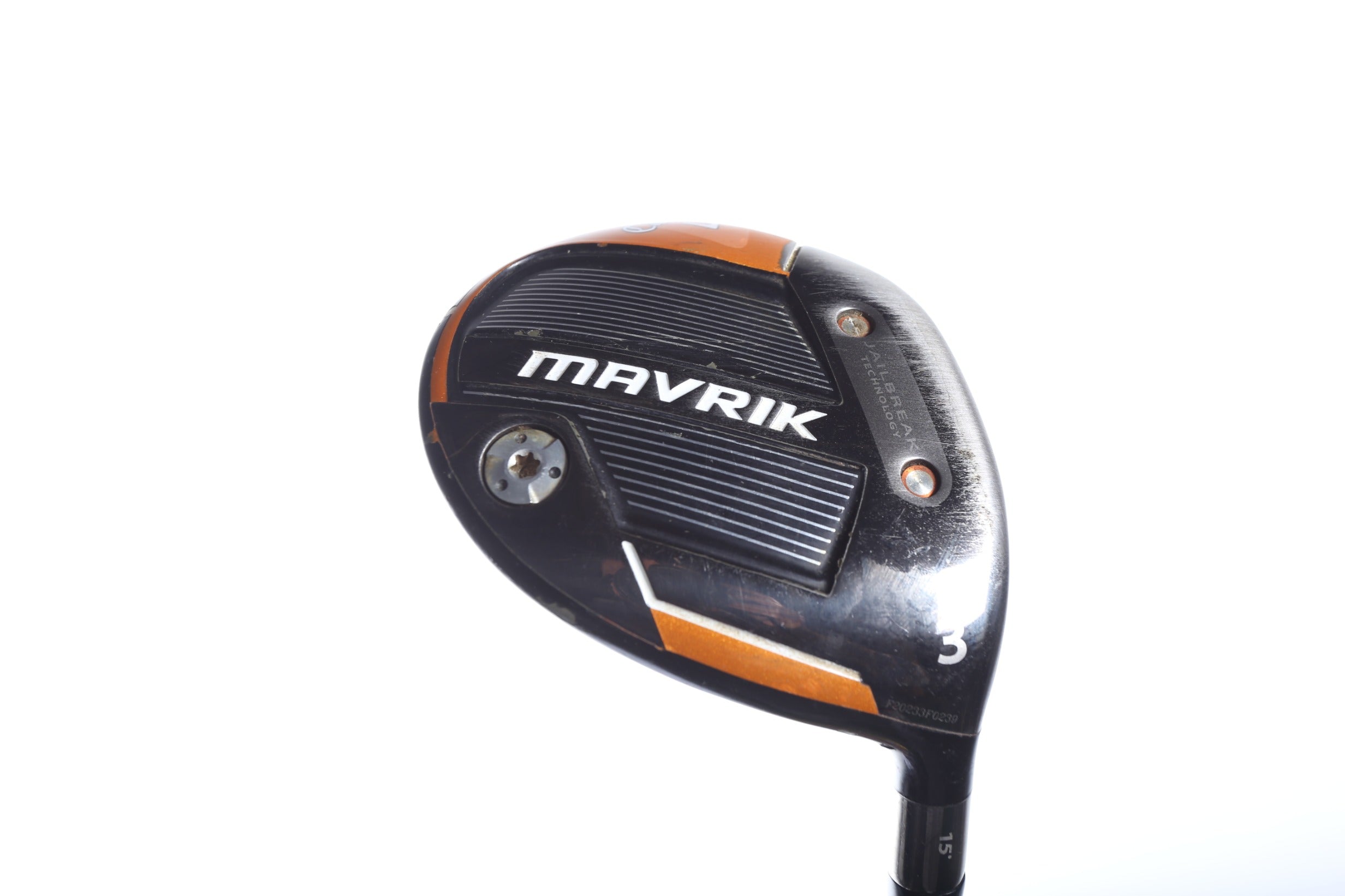 Used Callaway Mavrik 3 Wood Golf Club - Right Handed 15° Stiff Flex | Perfect for Long Fairway Shots & Improving Distance Control