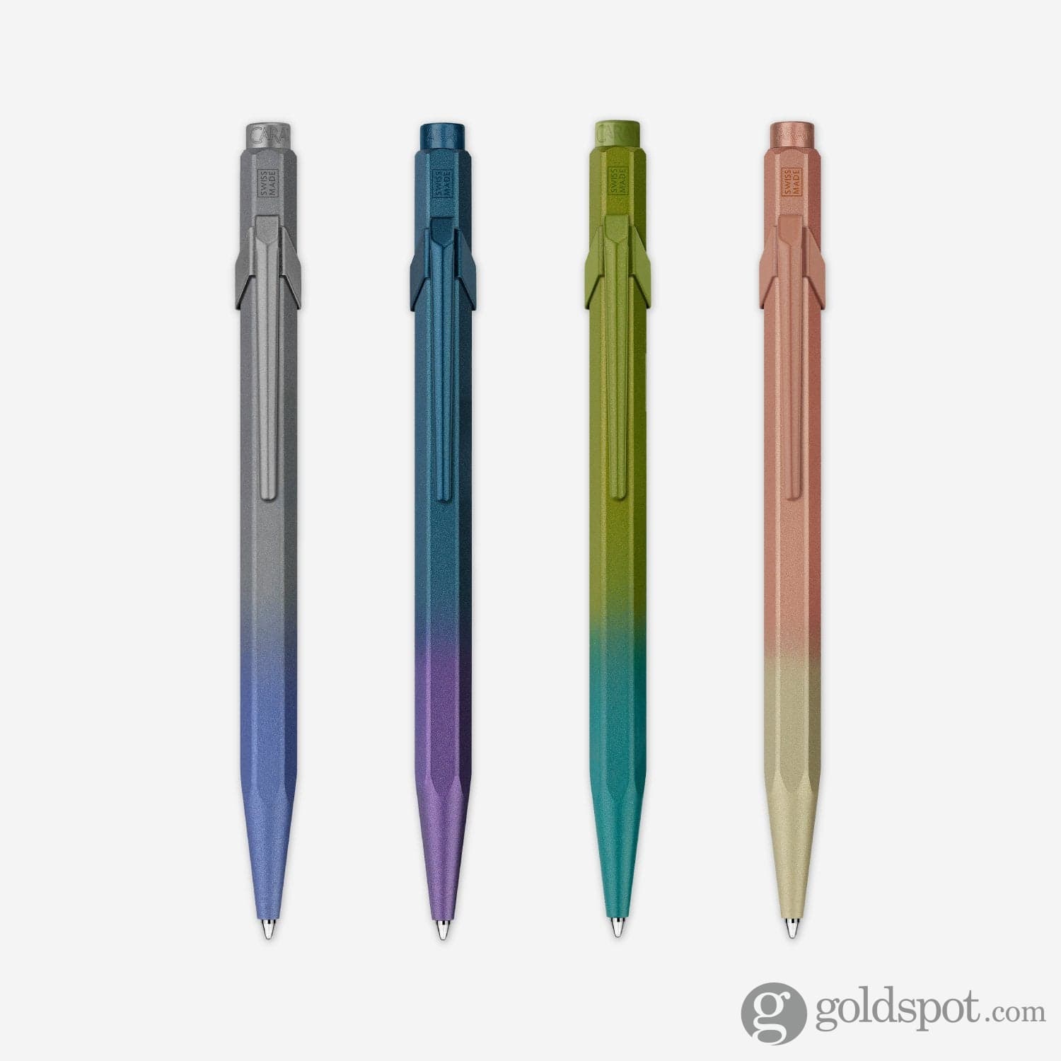 Caran d'Ache 849 Claim Your Style Ballpoint Pen - Purple Ocean Limited Edition #5 | Premium Swiss Writing Instrument for Office, Gifts & Collectors
