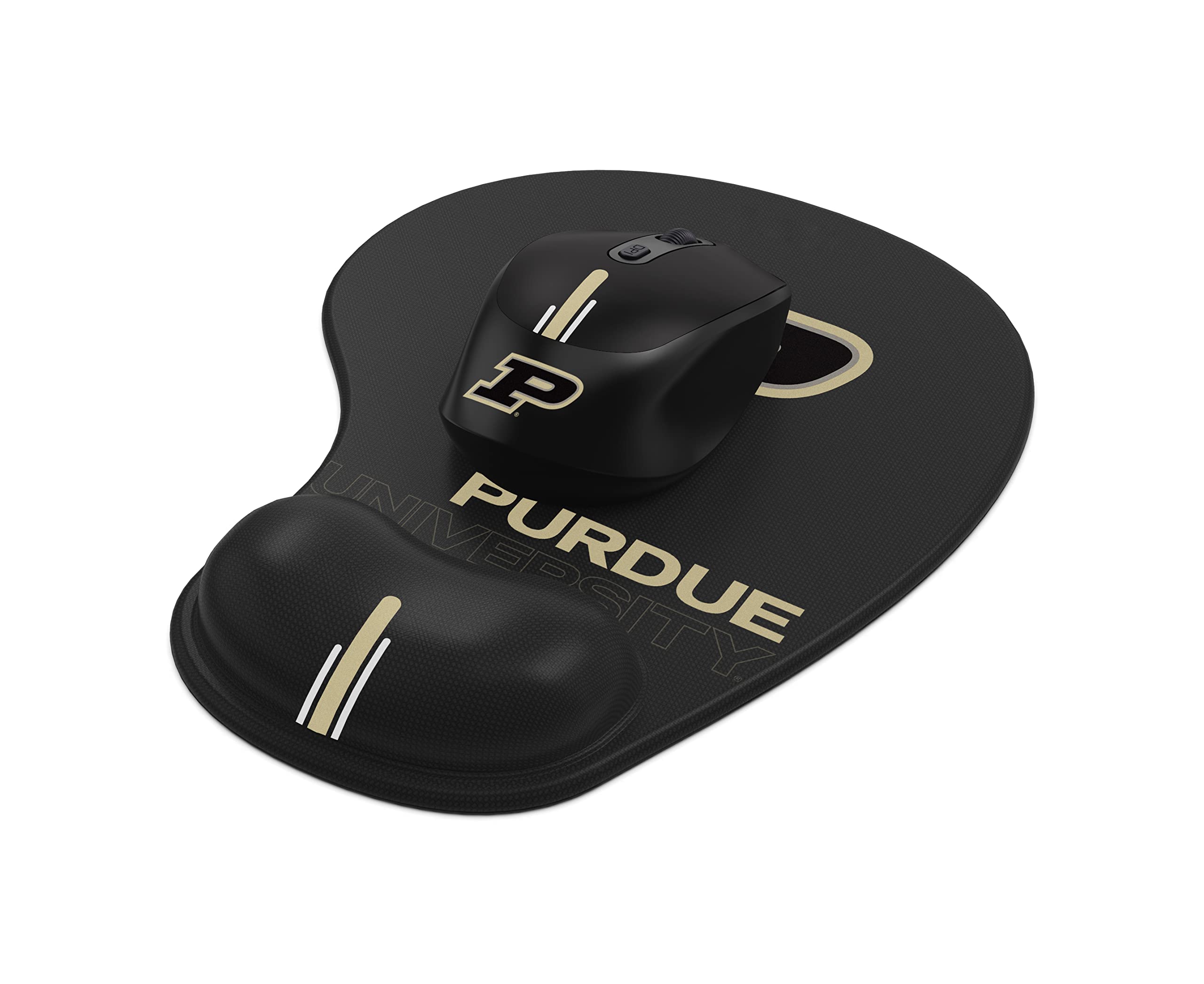 SOAR NCAA Unisex Wireless Mouse with Mouse Pad - Ergonomic Bluetooth Gaming Mouse for Laptop, PC, Mac - Perfect for College Students, Gamers & Office Work