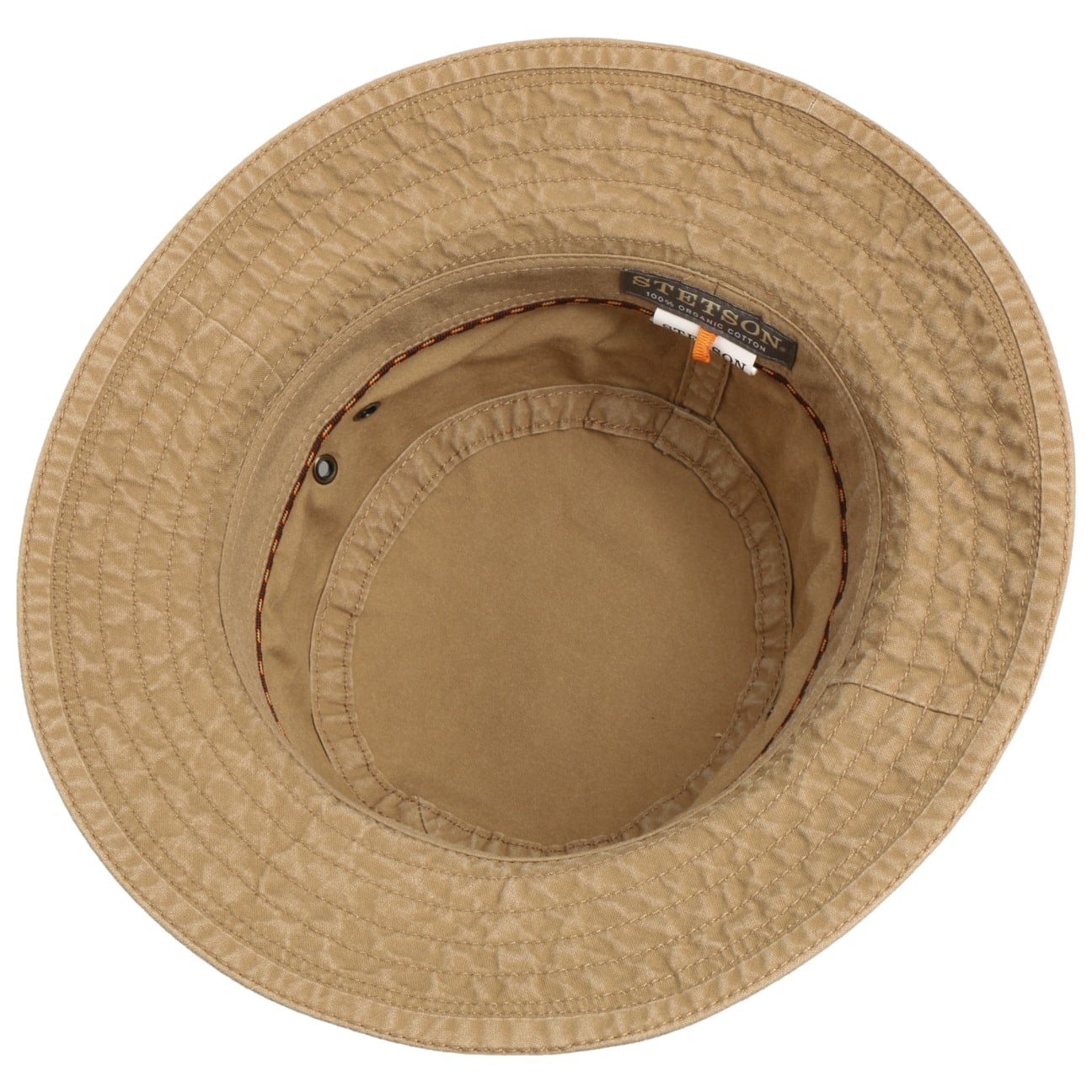 Stylish Stetson Reston Bucket Hat for Men & Women - UV Protection Summer Outdoor Hat for Beach, Hiking, and Travel