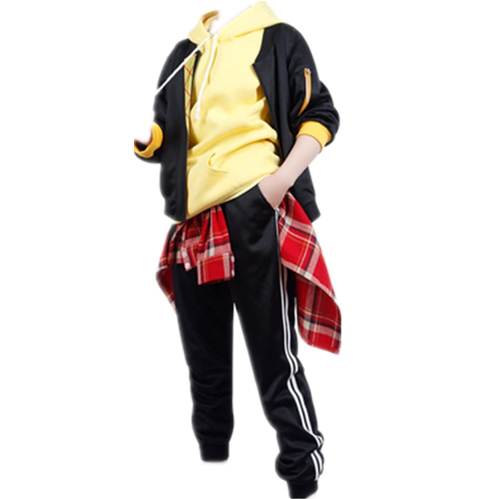 Vivid BAD SQUAD Shinonome Akito Cosplay Costume - Anime Halloween Christmas Party Outfit, Daily Casual Cosplay Suit for Anime Fans & Conventions