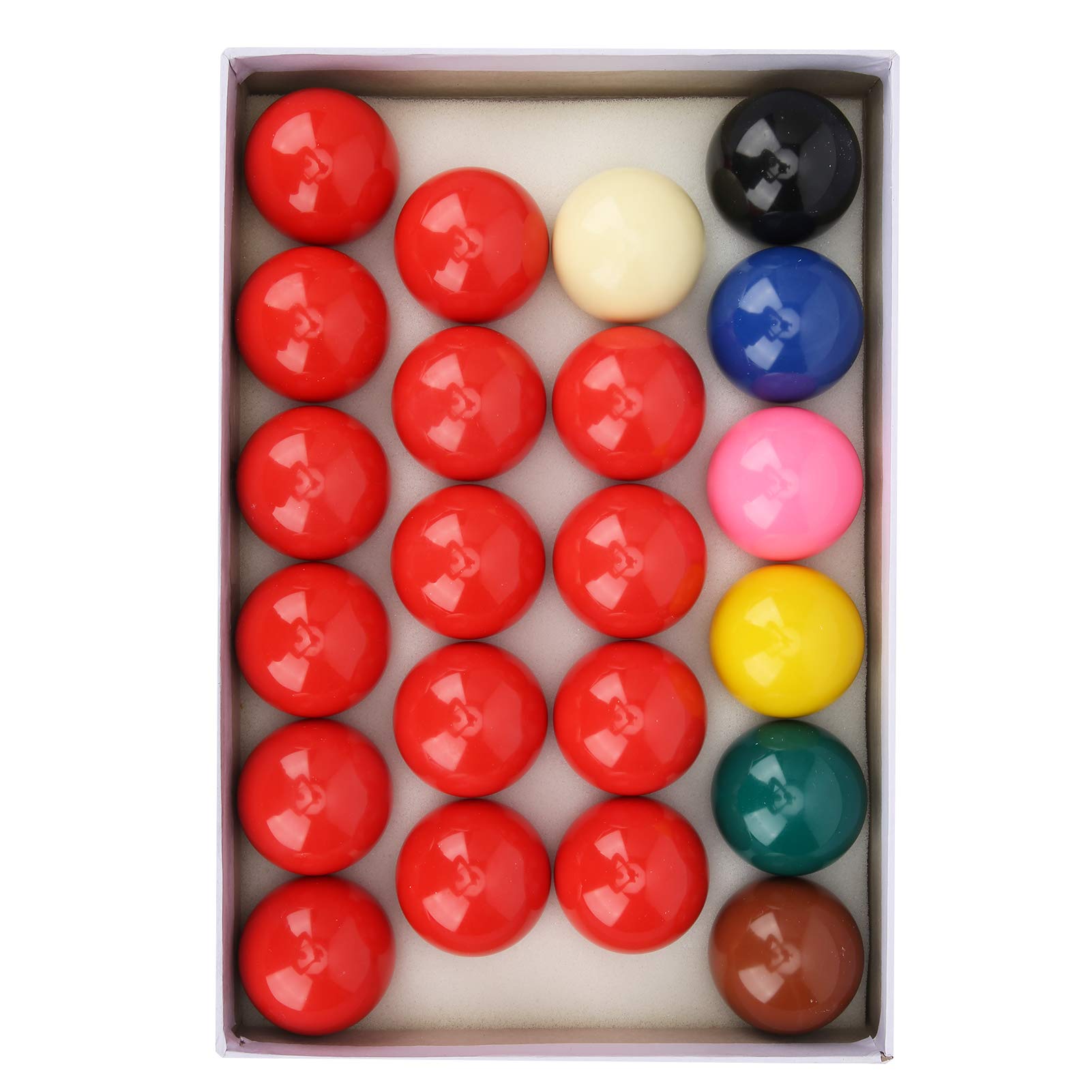 22Pcs Snooker Balls Set - Premium Resin Billiard Balls for Pool Tables, Tournament Play, Home Game Rooms, and Professional Snooker Practice