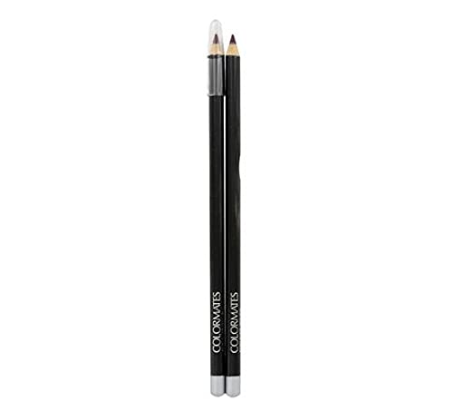 Duo Eyeliner Pencil Set - Black & Brown (8 Pack) | Waterproof & Smudge-Proof | Perfect for Everyday Makeup & Professional Looks