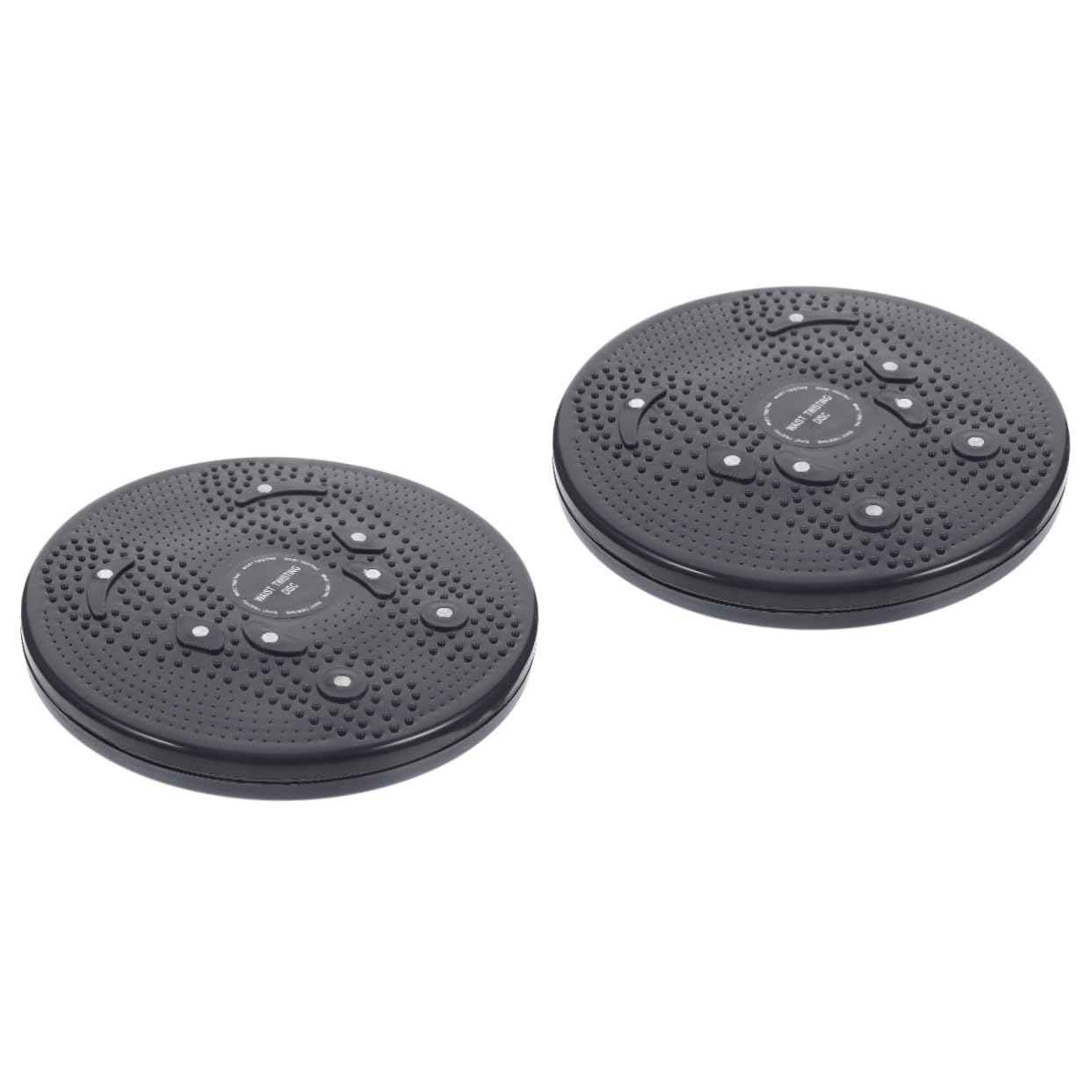 2PCS Waist Massage Machine with PP Rotating Technology - Portable Electric Massager for Back Pain Relief, Perfect for Home, Office & Car Use